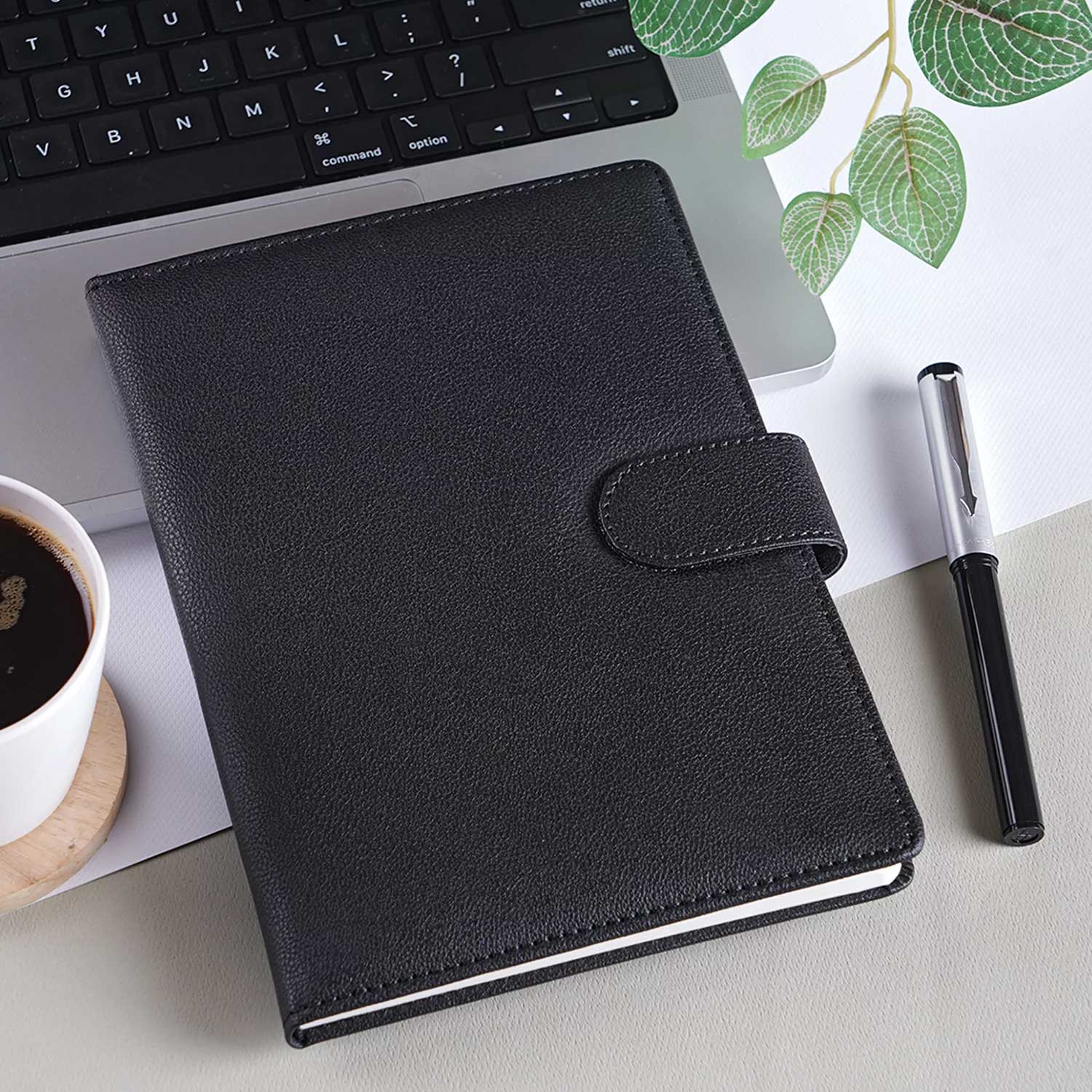 Scholar Nova Black Notebook - A5, Ruled
