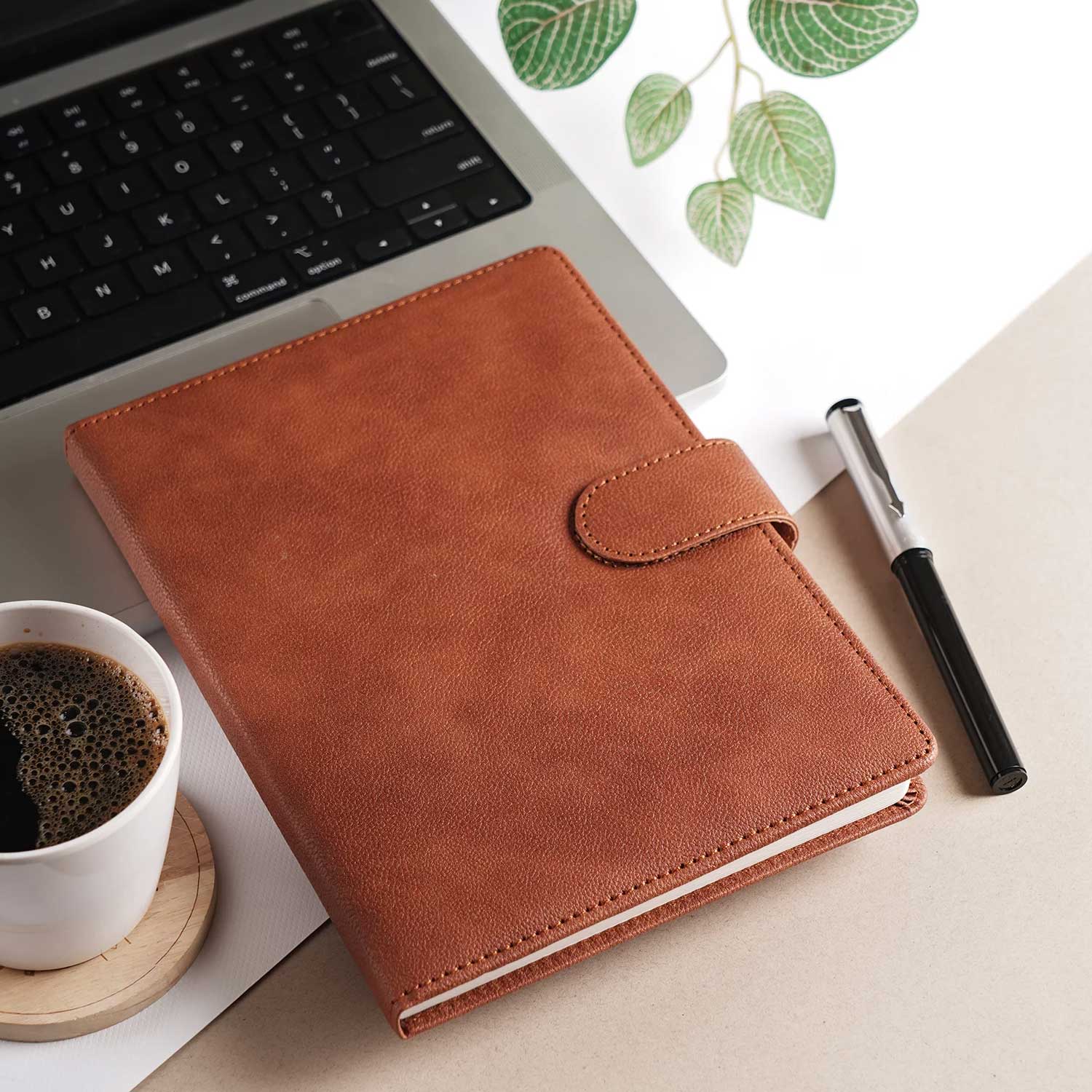 Scholar Nova Tan Notebook - A5, Ruled