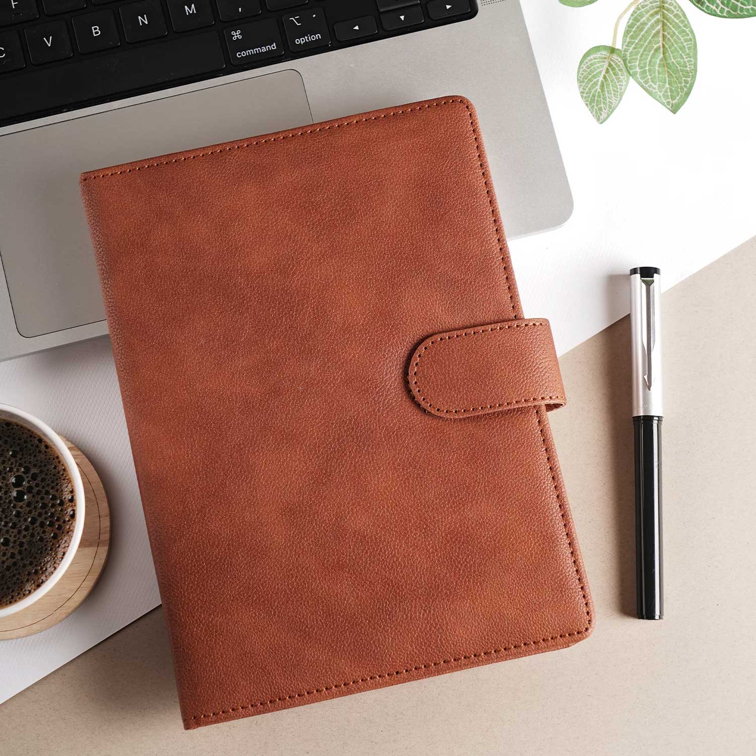 Scholar Nova Tan Notebook - A5, Ruled