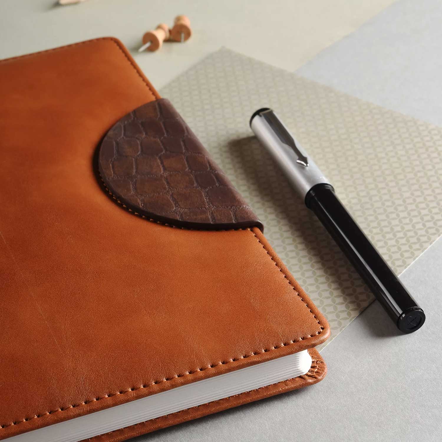 Scholar Orion Tan Notebook - A5, Ruled