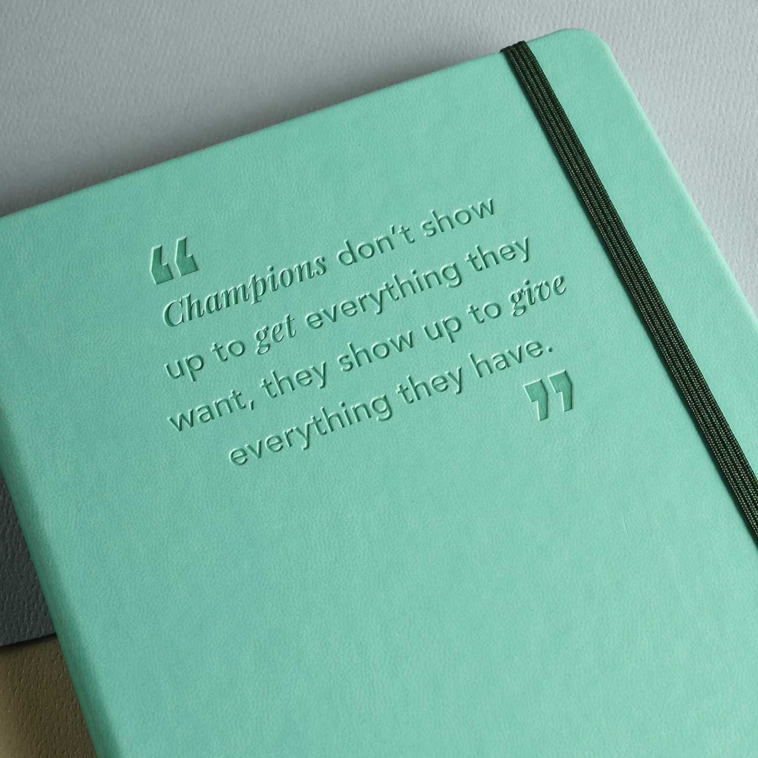 Scholar Philo Seafoam Green Notebook - A5, Ruled
