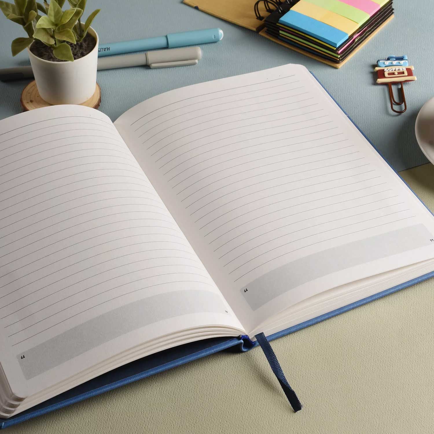 Scholar Philo Tropical Blue Notebook - A5, Ruled