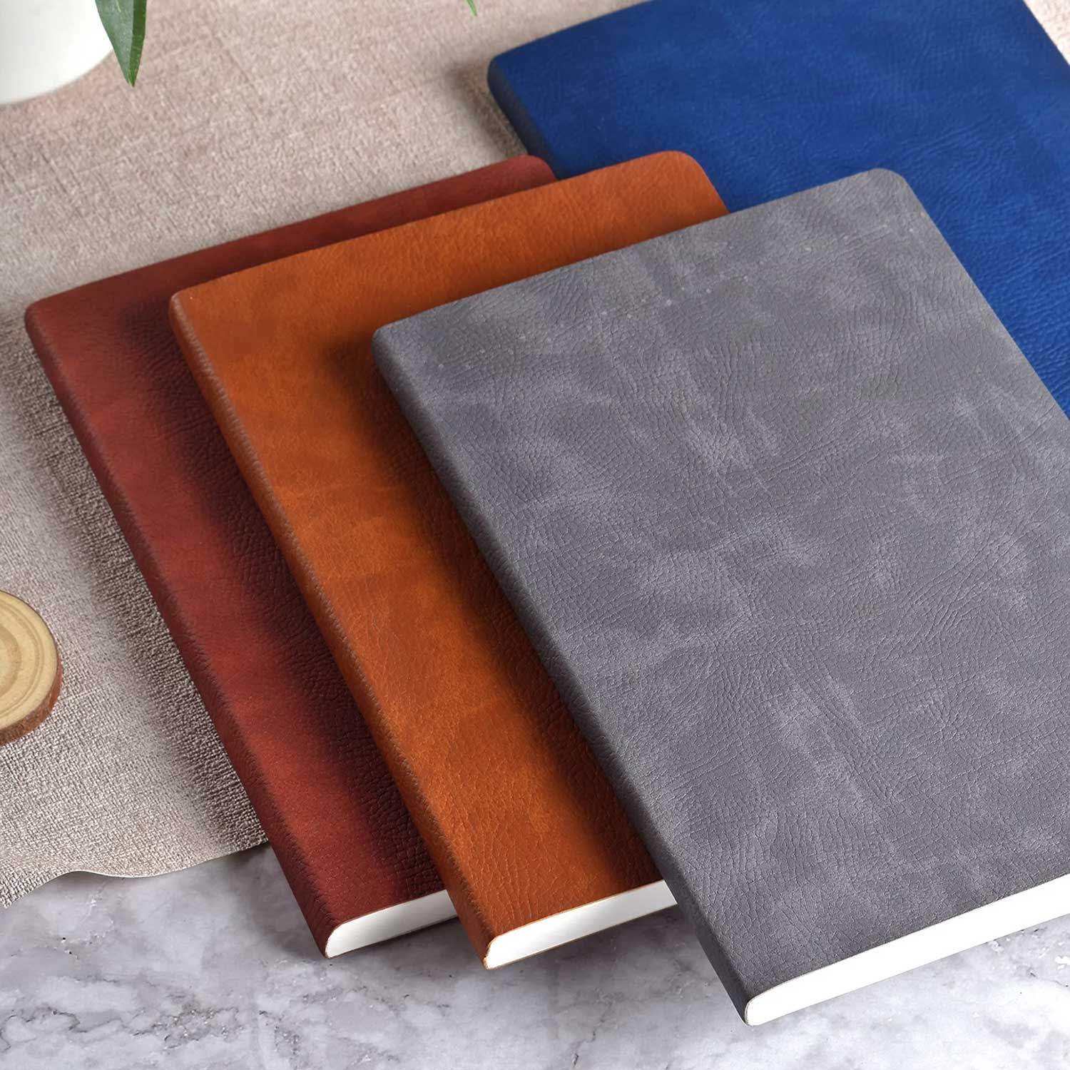 Scholar Prisma Tan Notebook - A5, Ruled