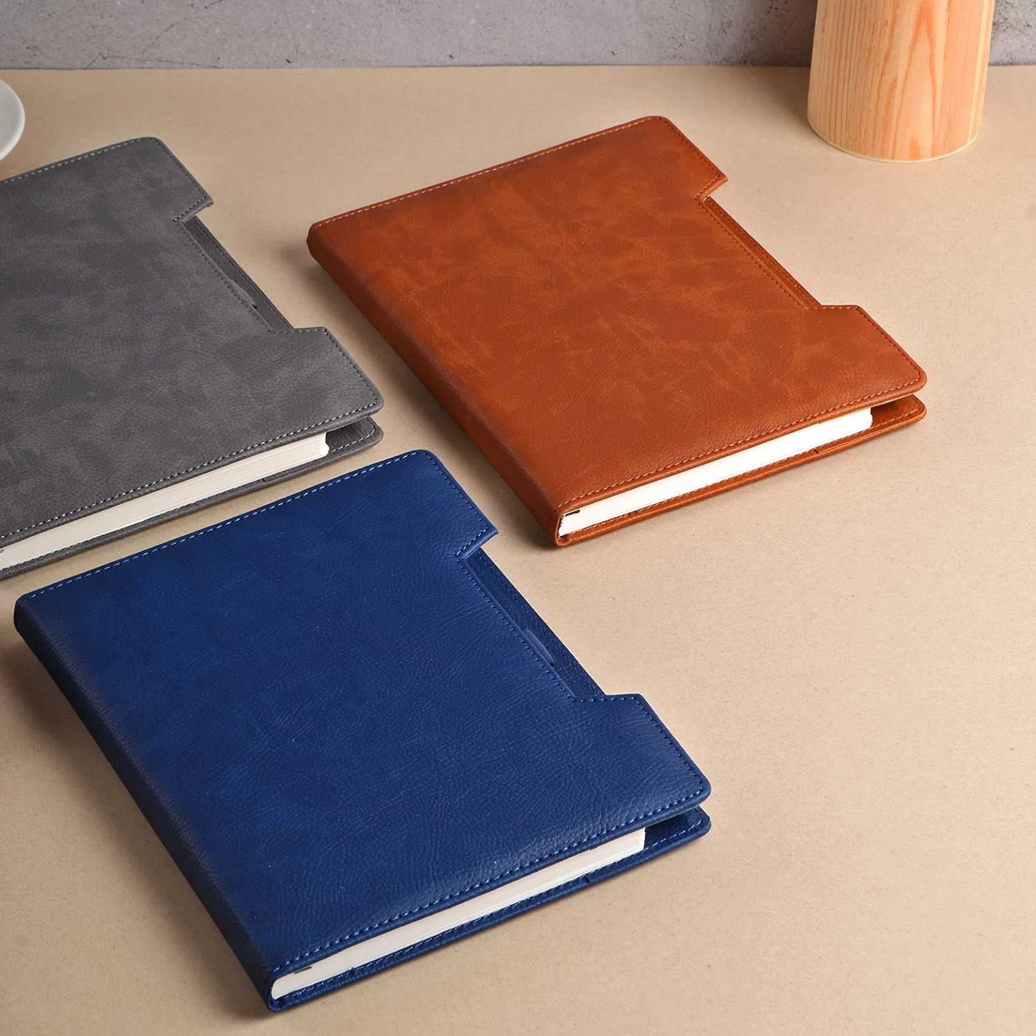 Scholar Signor Grey Notebook - A5, Ruled