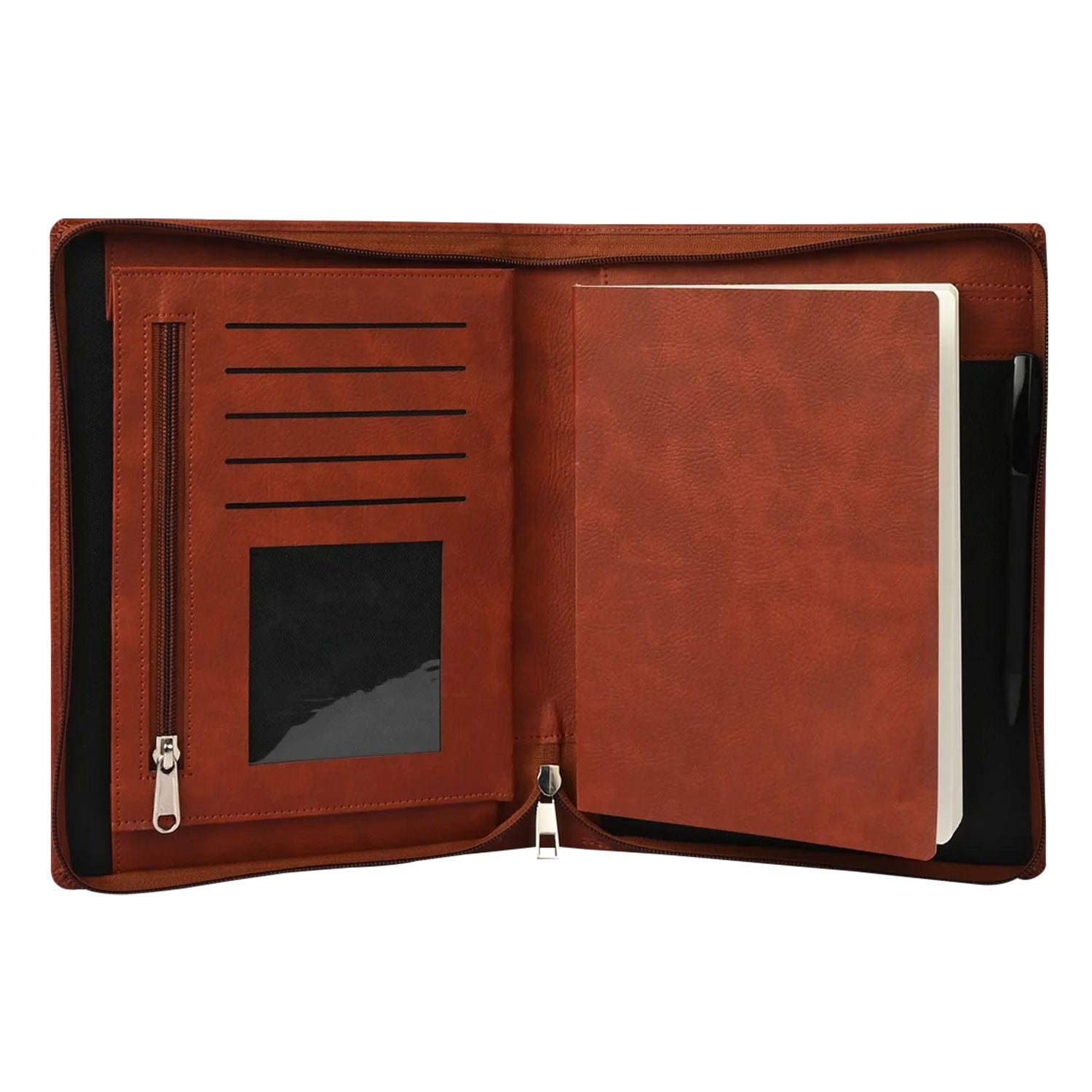 Scholar Vivant Folder Maroon Notebook - A5, Ruled