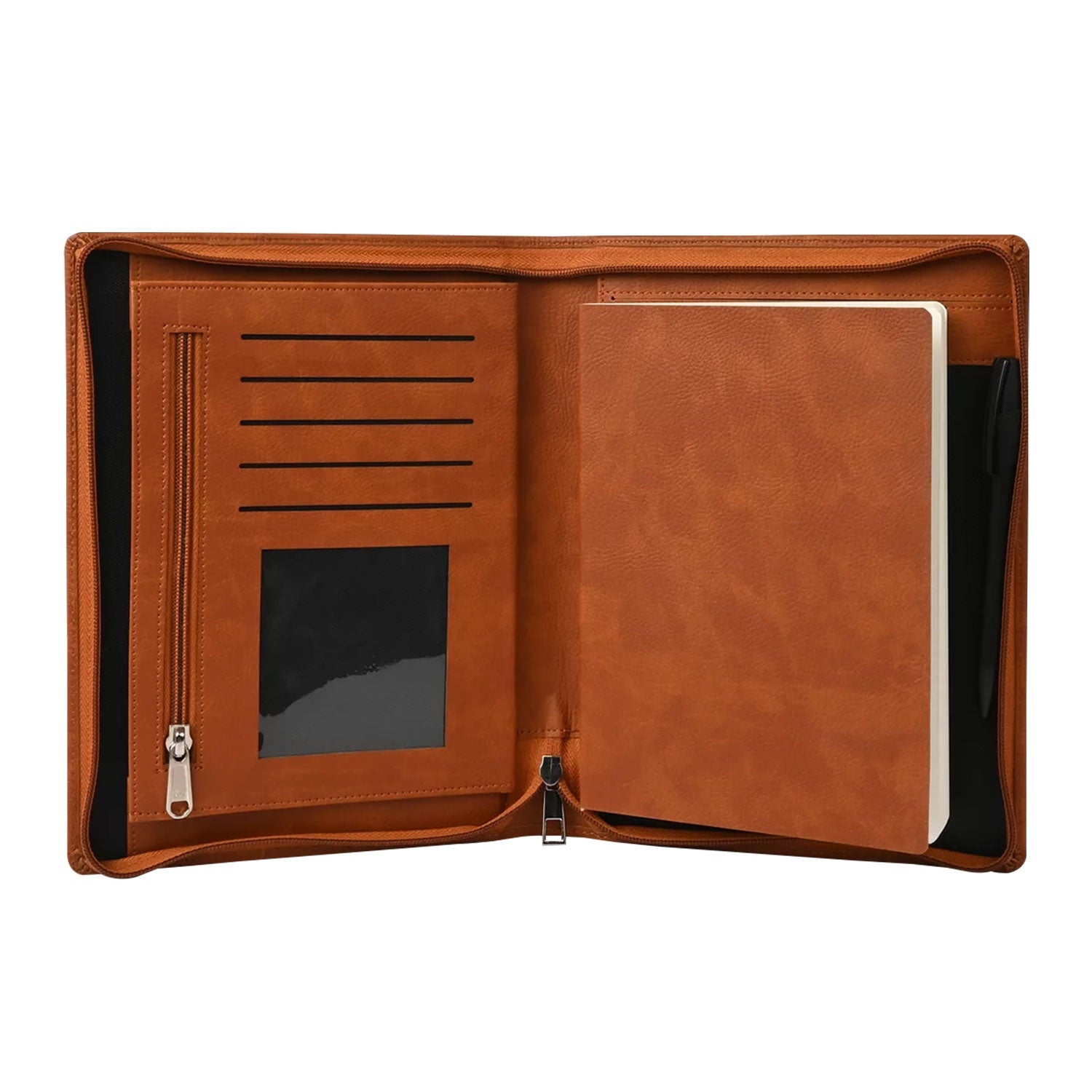 Scholar Vivant Folder Tan Notebook - A5, Ruled