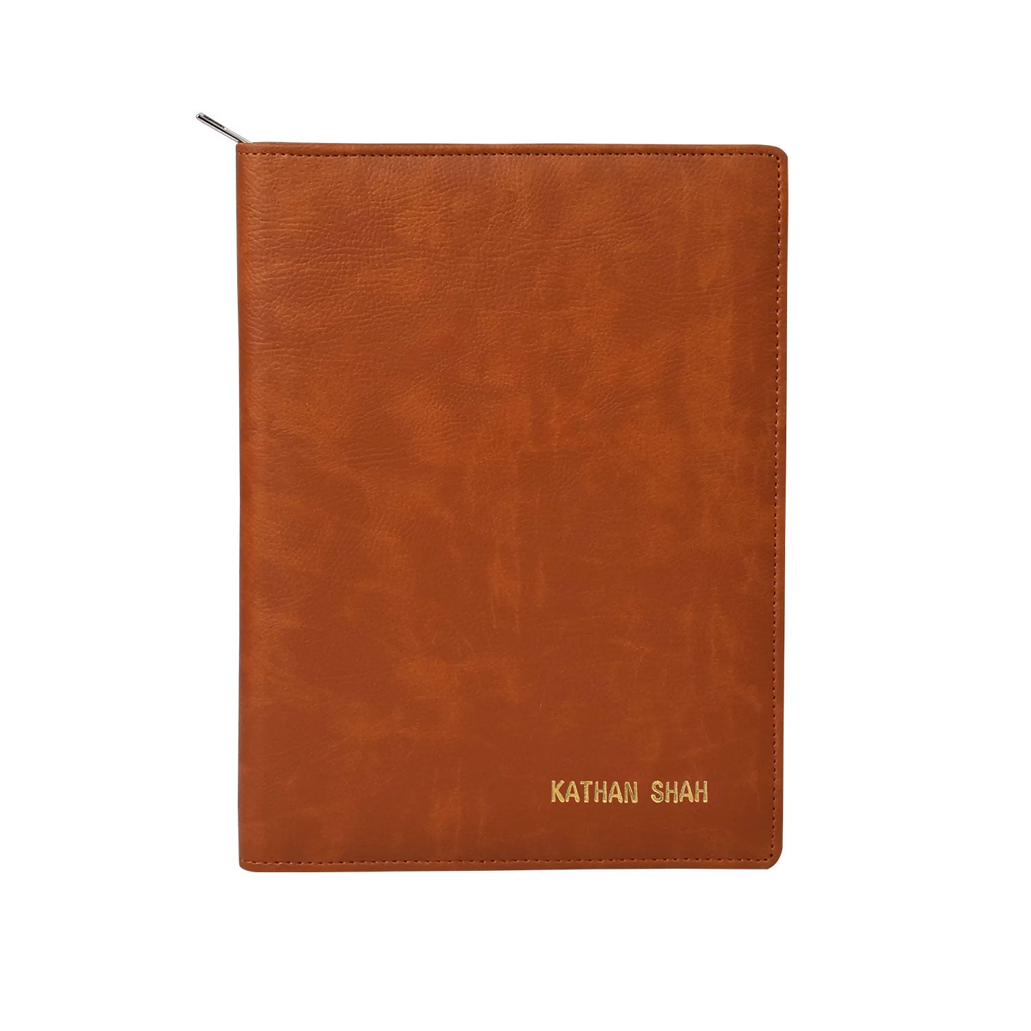 Scholar Vivant Folder Tan Notebook - A5, Ruled