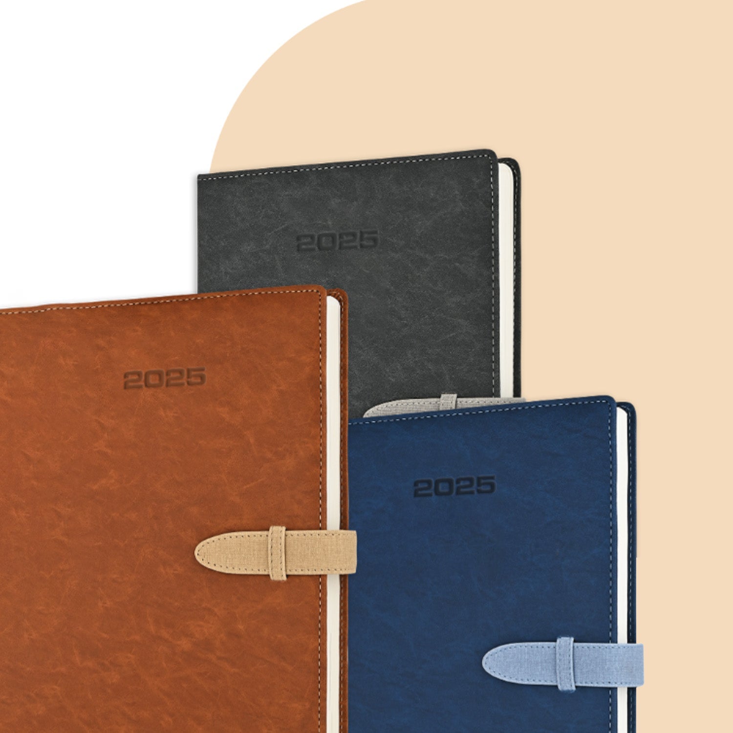 Scholar Legend 2025 B5 Daily Planner - Grey