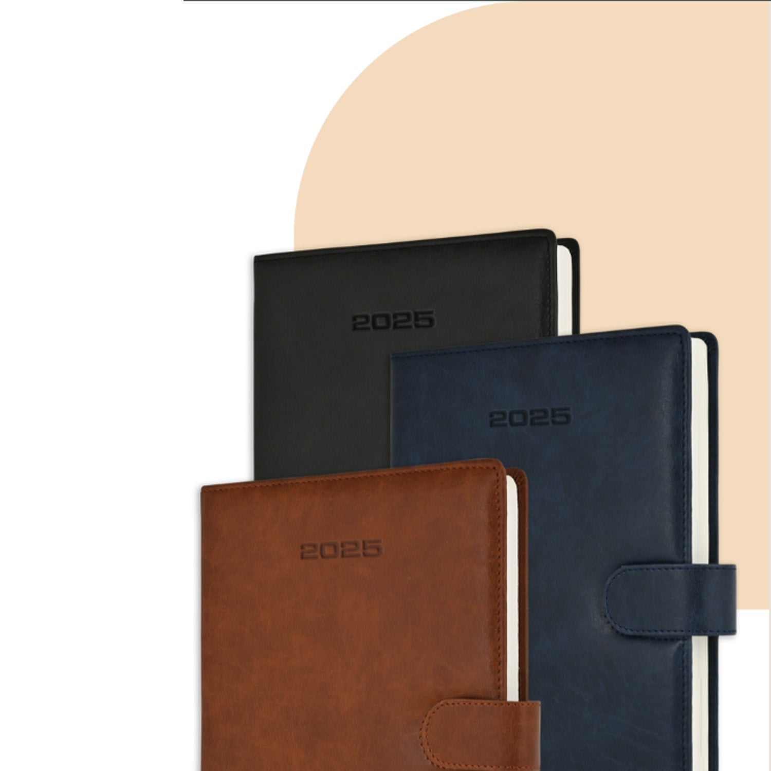 Scholar Magnet 2025 B5 Daily Planner - Blue