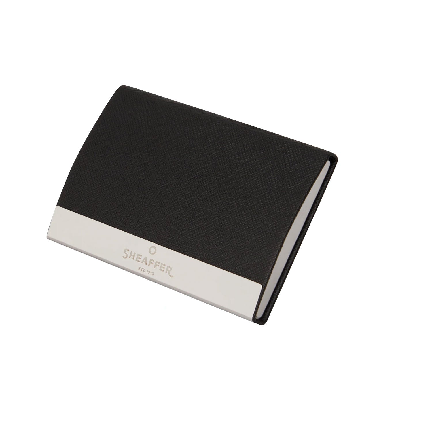 Sheaffer Gift Set - 100 Series Brushed Chrome CT Ball Pen with Business Card Holder