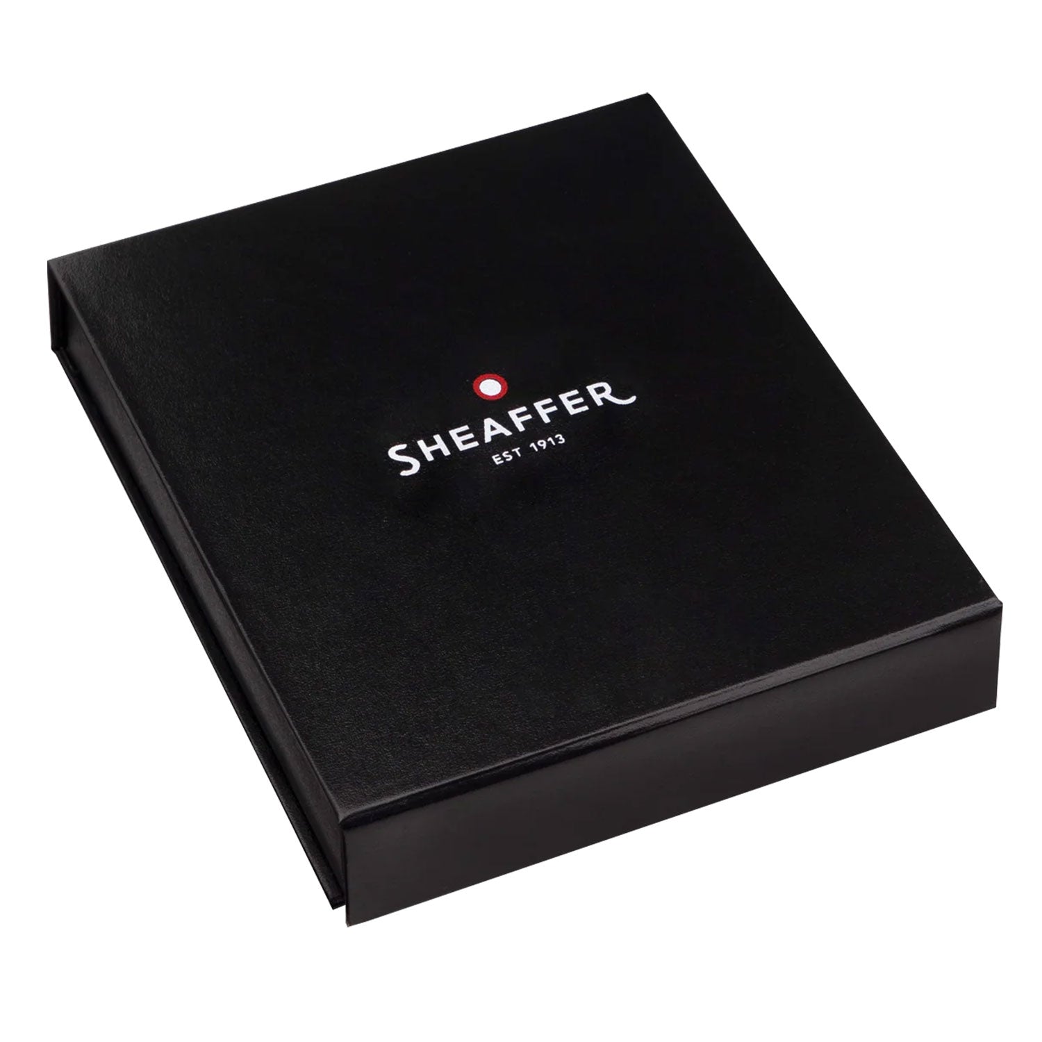 Sheaffer Gift Set - 300 Series Glossy Black CT Ball Pen with Credit Card Holder