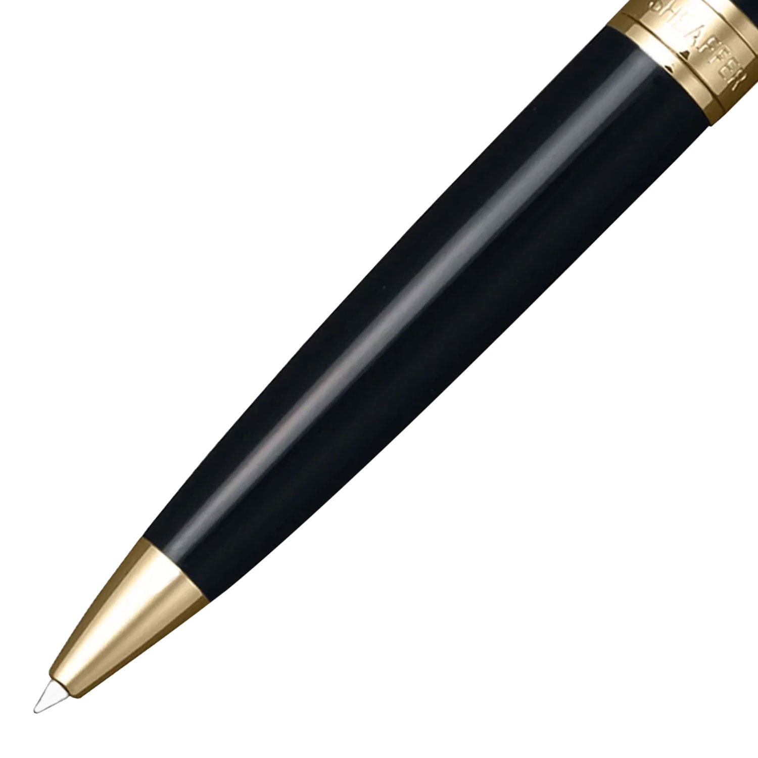 Sheaffer Gift Set - 300 Series Glossy Black GT Ball Pen with Pen Pouch
