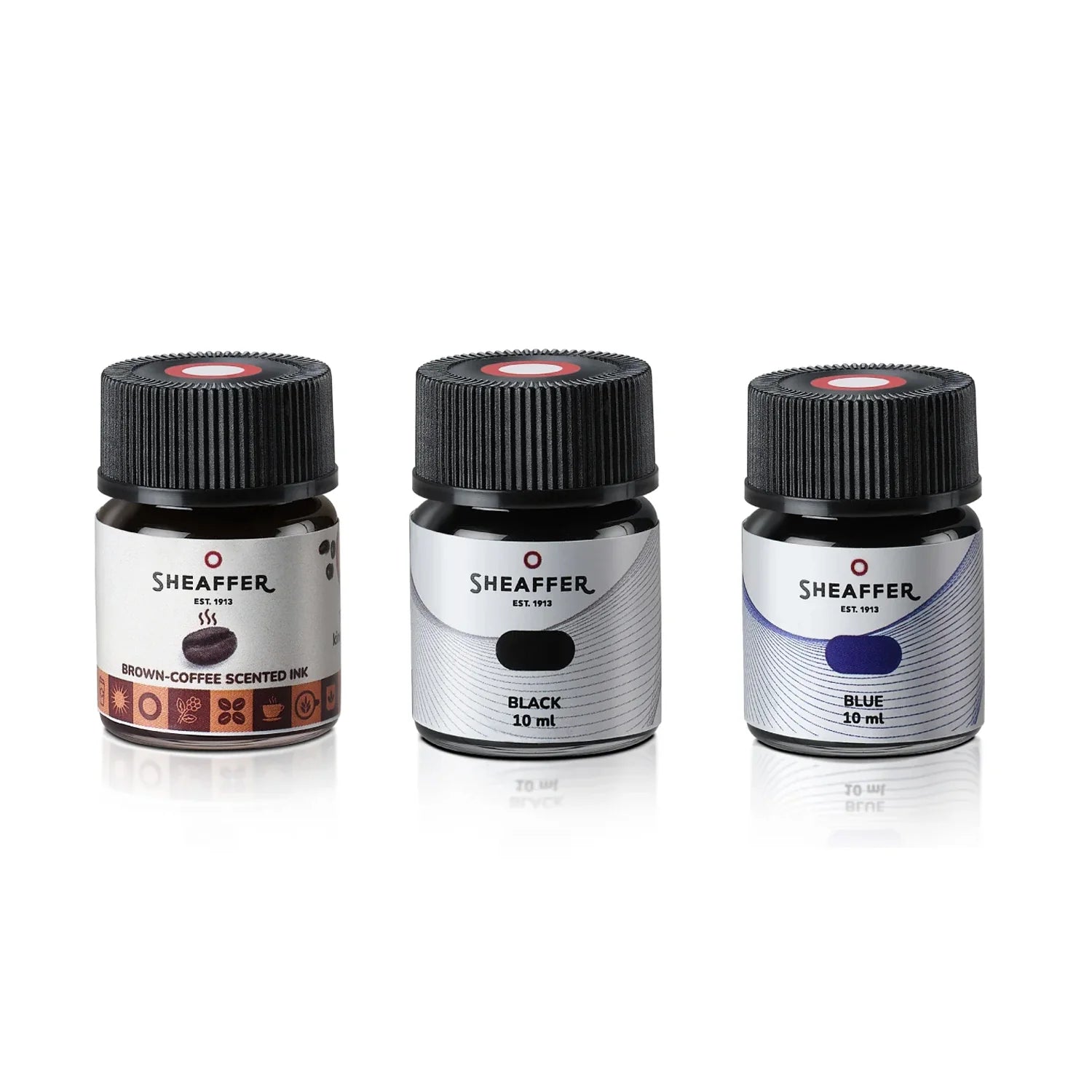 Sheaffer Gift set 100 Coffee Edition Fountain Pen with 3 Ink Vials