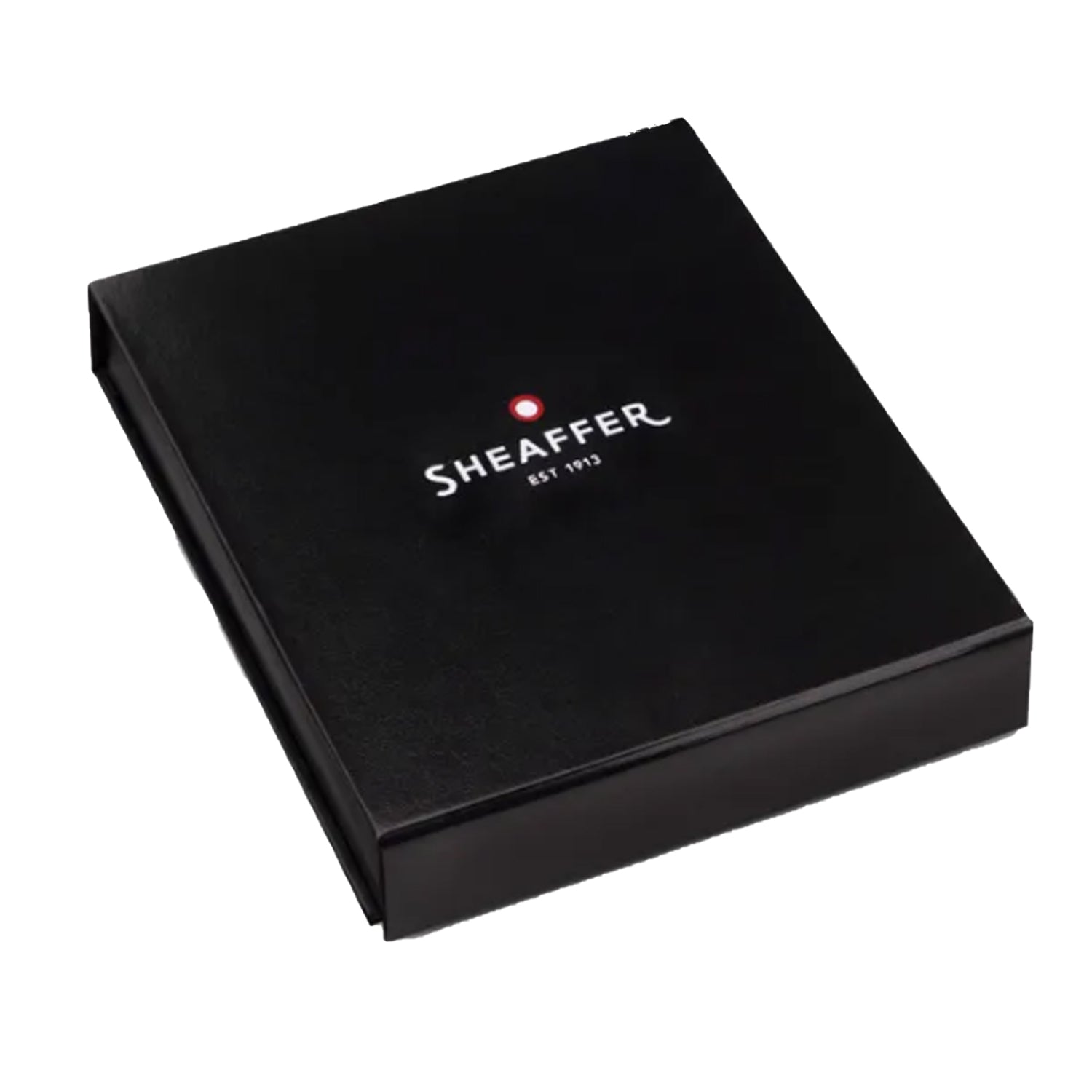 Sheaffer Gift Set - 100 Series Glossy Black GT Ball Pen with Gold Table Clock
