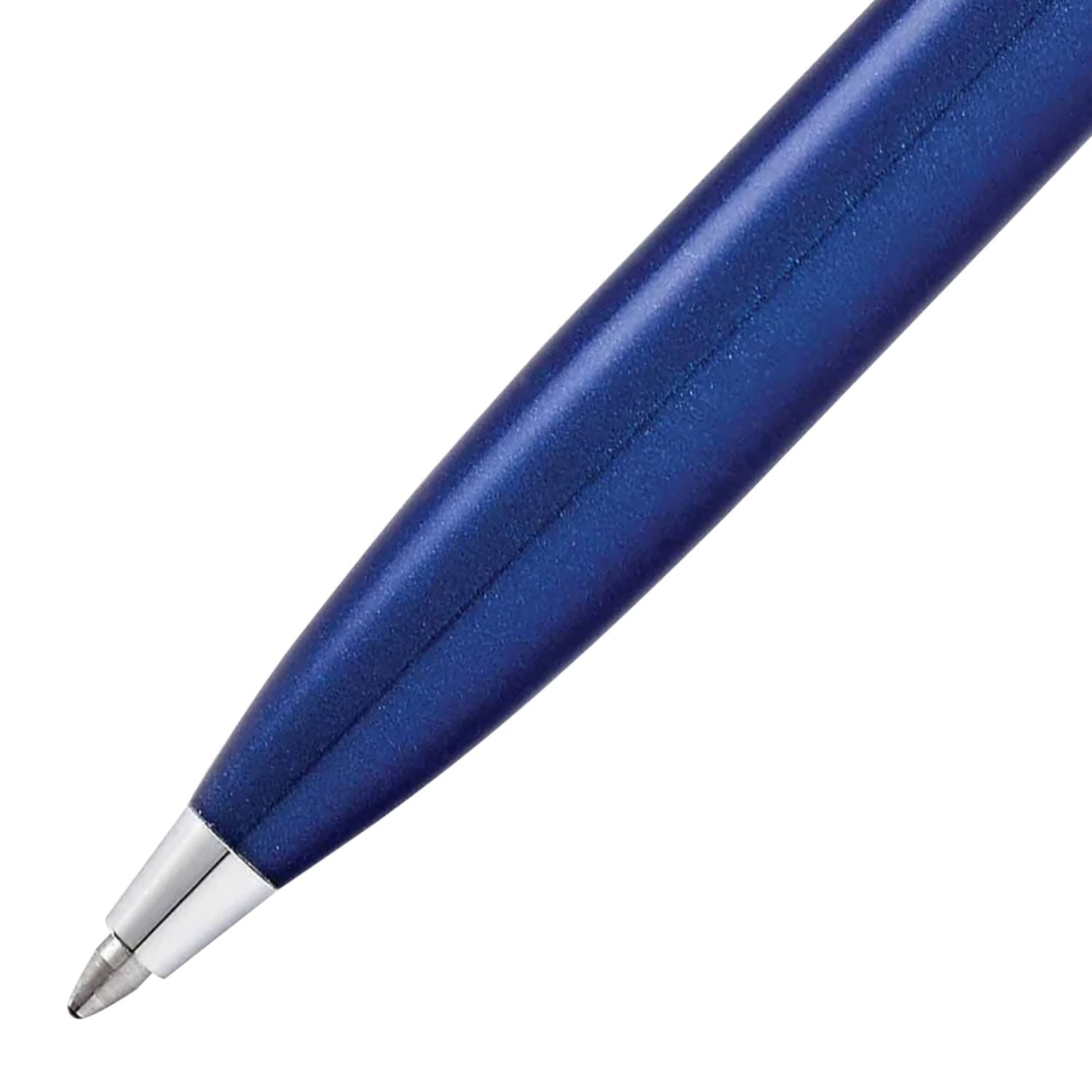 Sheaffer Gift Set - 100 Series Glossy Blue CT Ball Pen with Business Card Holder