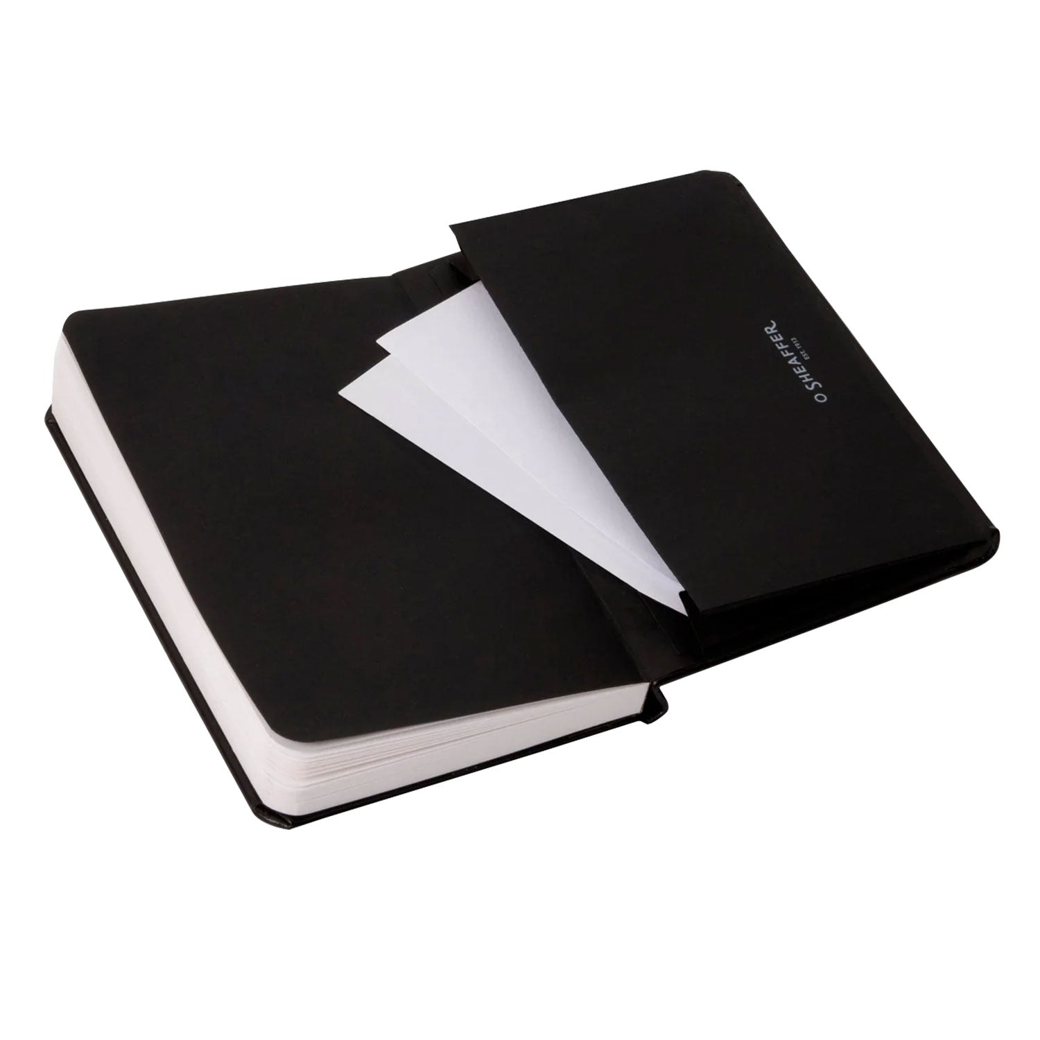 Sheaffer Gift Set - VFM Blue Ball Pen with A6 Black Notebook