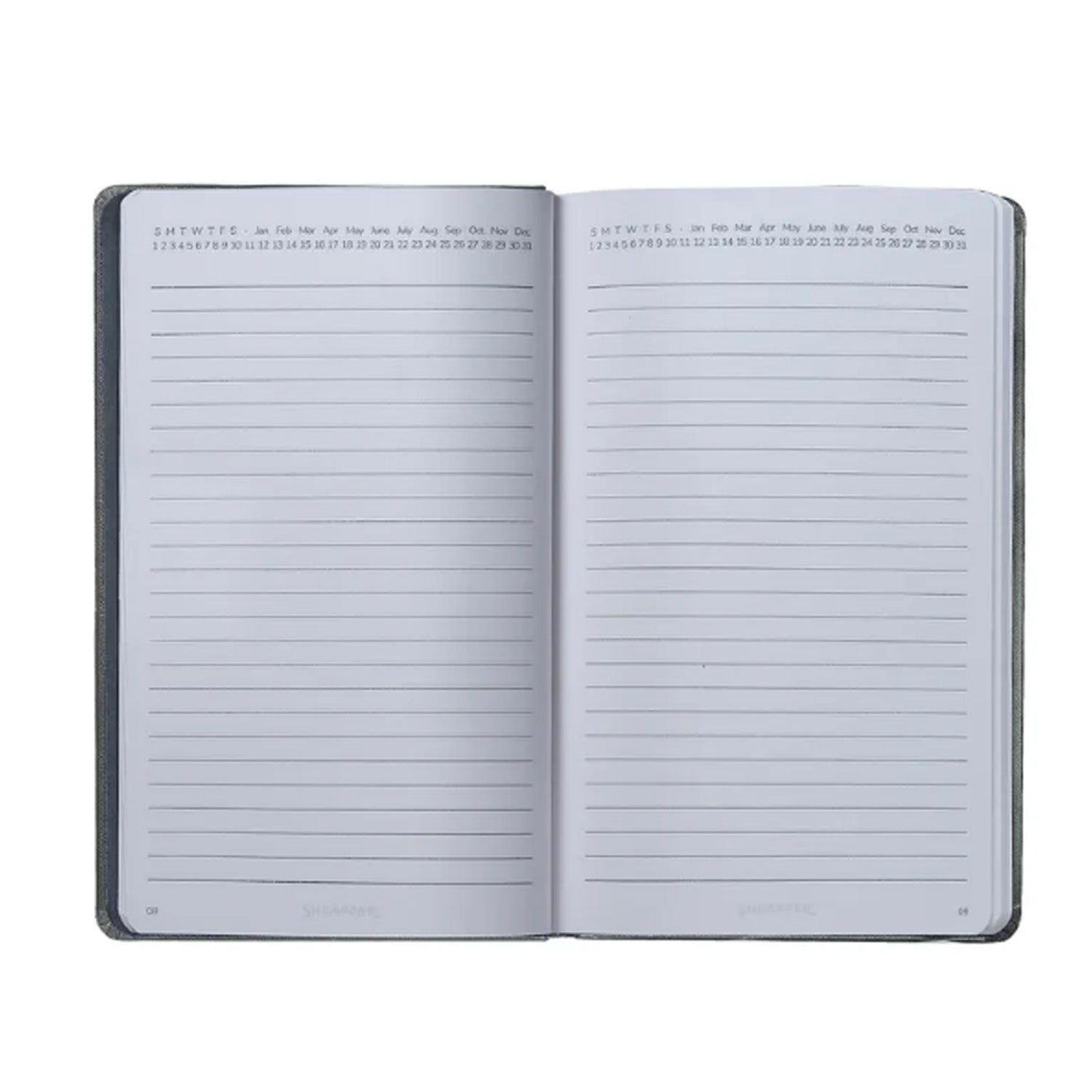 Sheaffer Hard Cover Notebook - Grey - Medium - Ruled