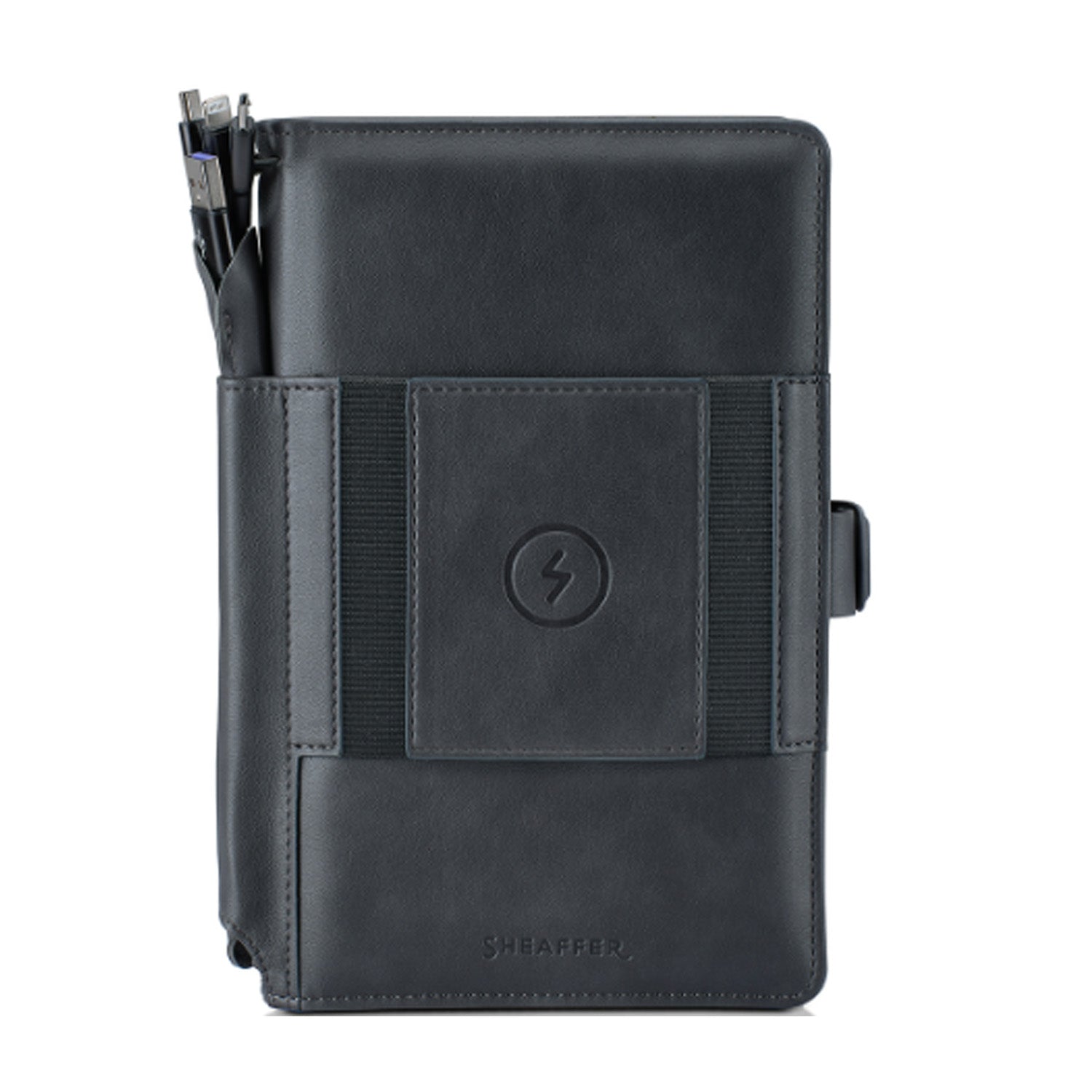 Sheaffer Superbook Mini 8000mAh Power Bank Organizer - Grey