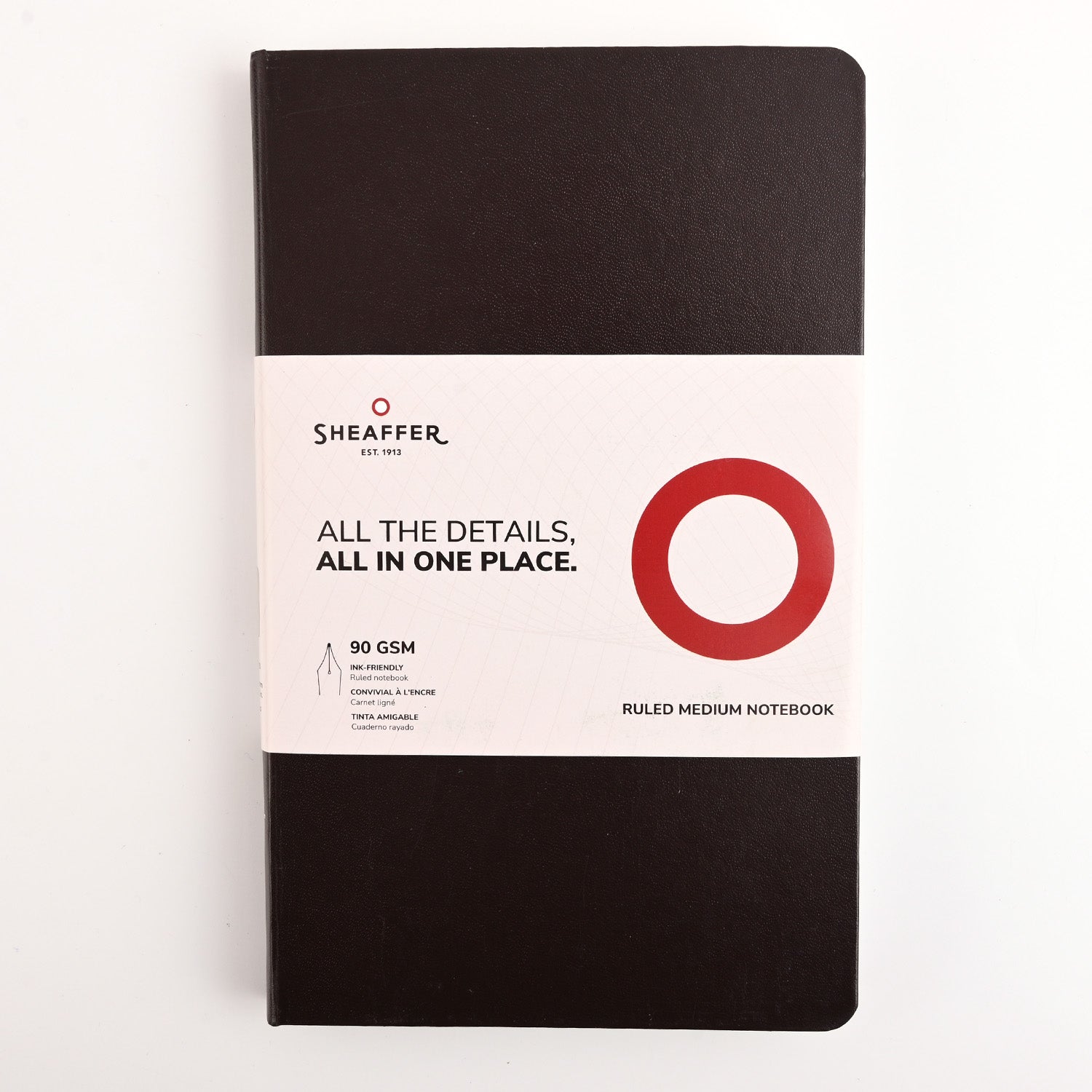 Sheaffer Superbook Organizer with Wireless Charging + 12000 mAh Powerbank and 16GB Pendrive - Brown