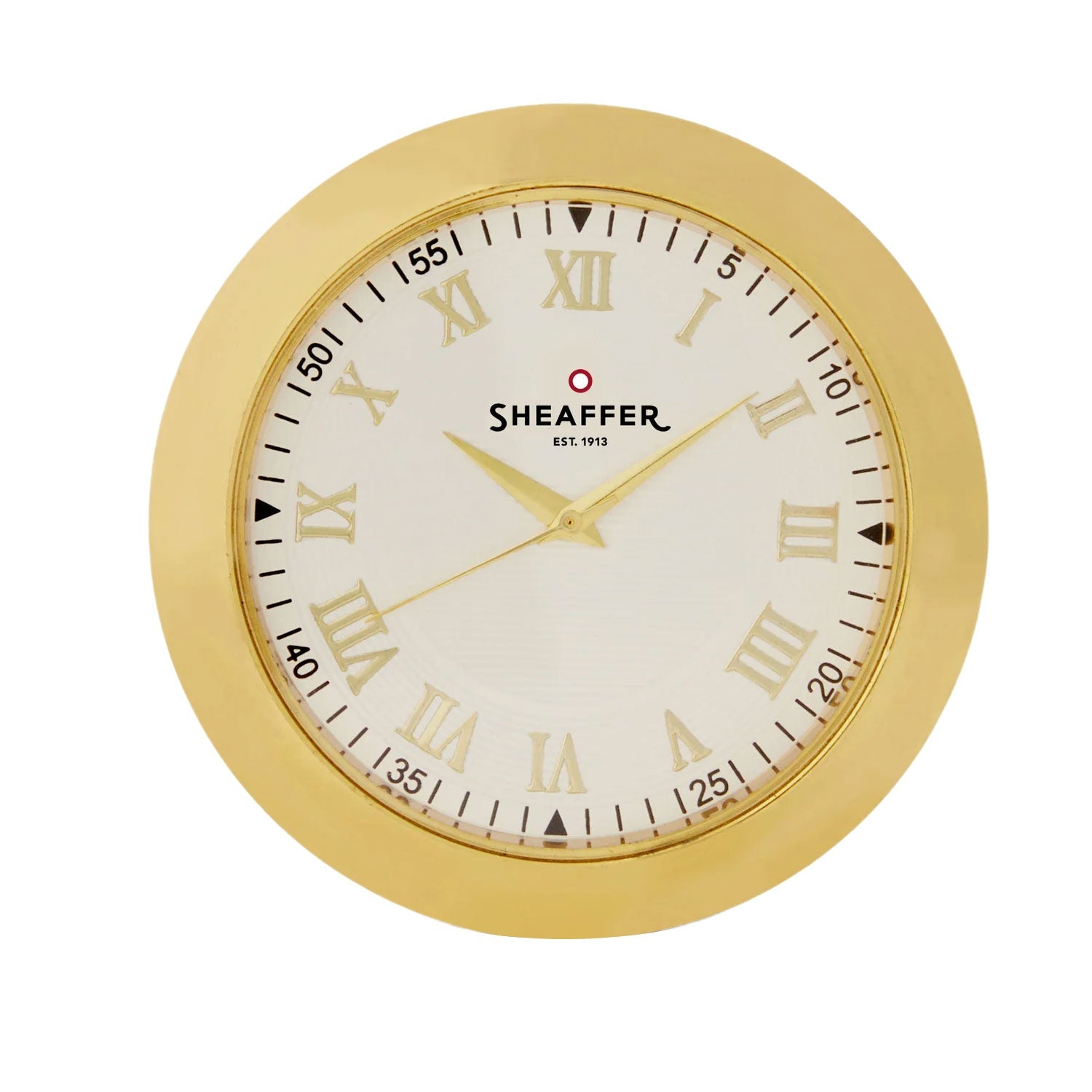 Sheaffer Gift Set - 300 Series Glossy Black GT Ball Pen with Table Clock