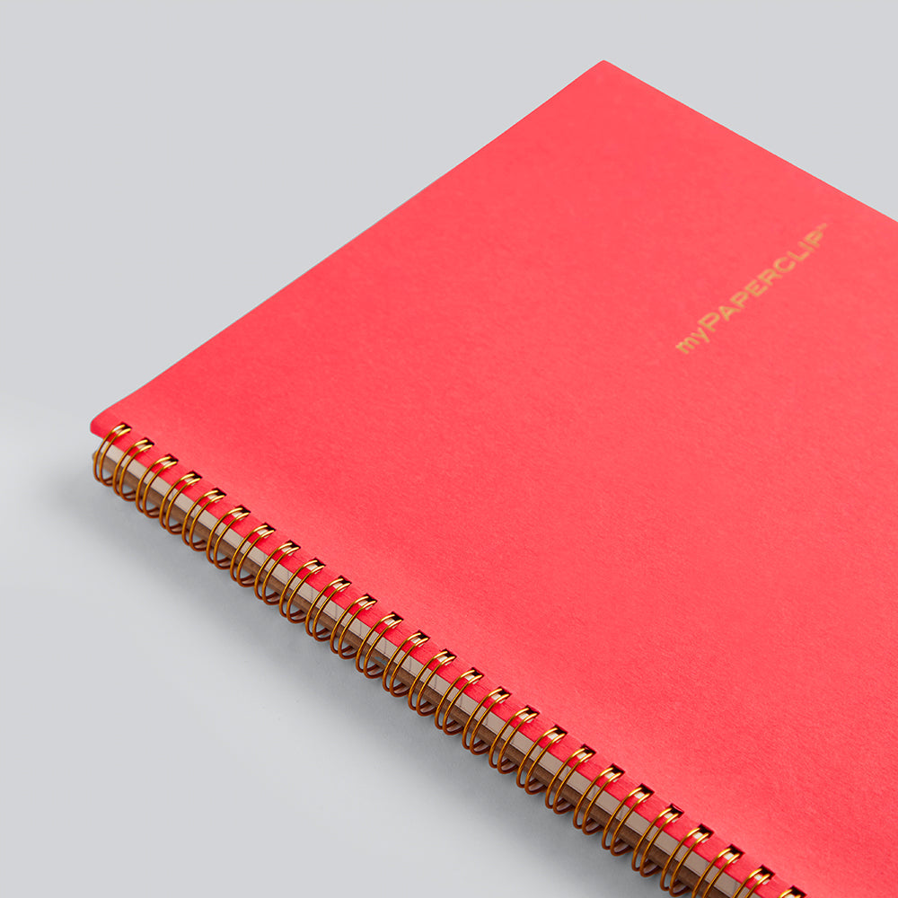 myPAPERCLIP Limited Edition Wiro Notebook - XL