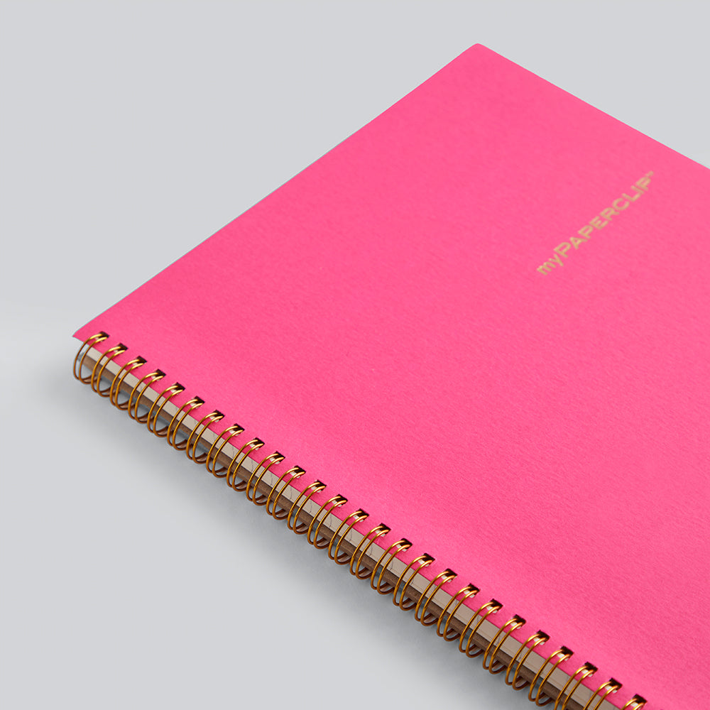 myPAPERCLIP Limited Edition Wiro Notebook - XL
