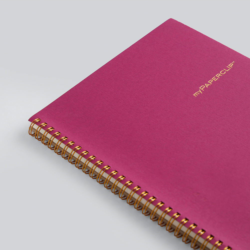 myPAPERCLIP Limited Edition Wiro Notebook - XL