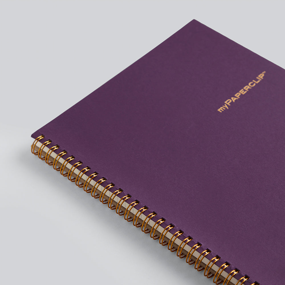 myPAPERCLIP Limited Edition Wiro Notebook - XL
