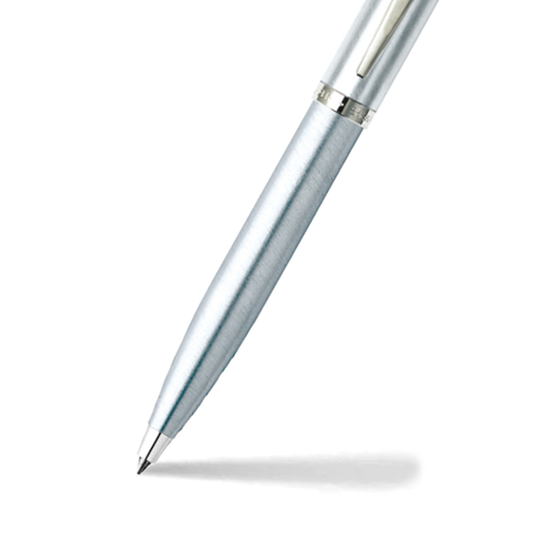 Sheaffer 100 Ballpoint Pen Brushed Chrome