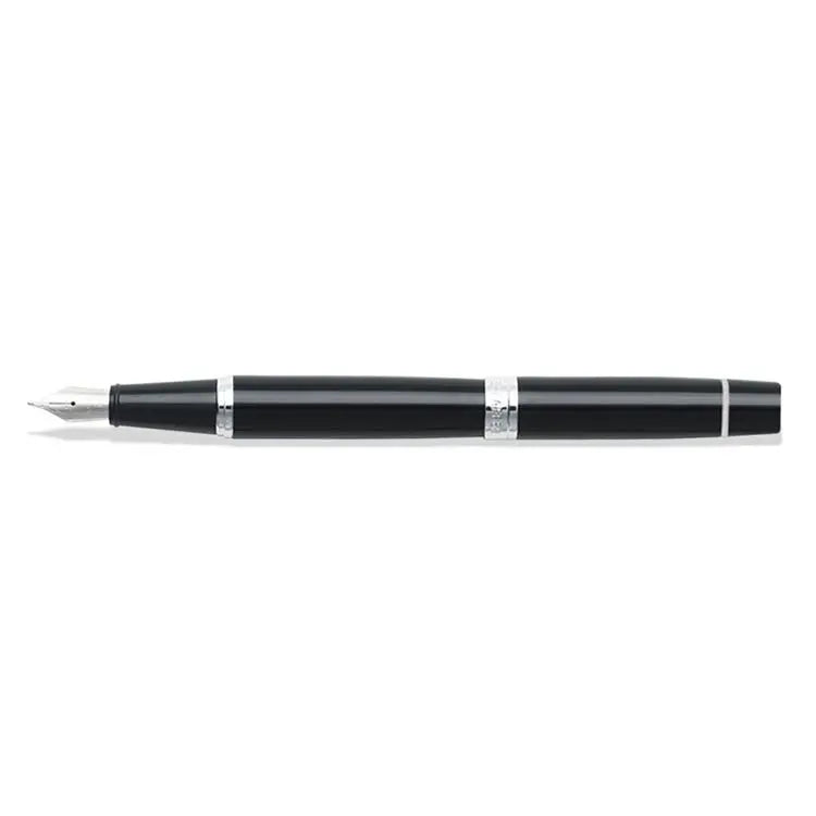 Sheaffer 300 Fountain Pen Chrome and Black