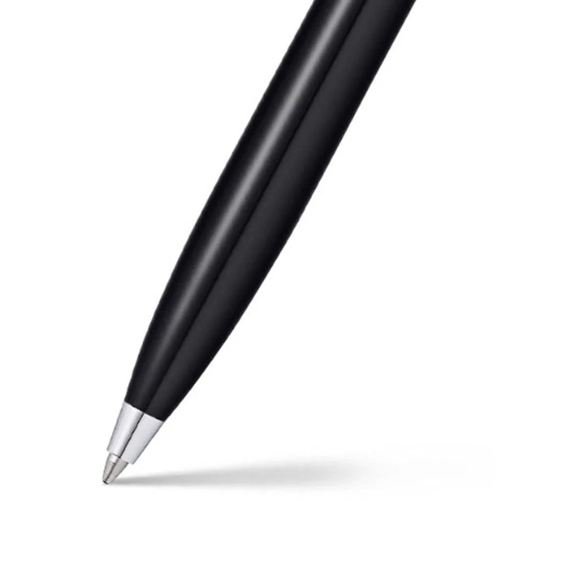 Sheaffer 100 Ballpoint Pen Black Lacquer with Chrome Trim