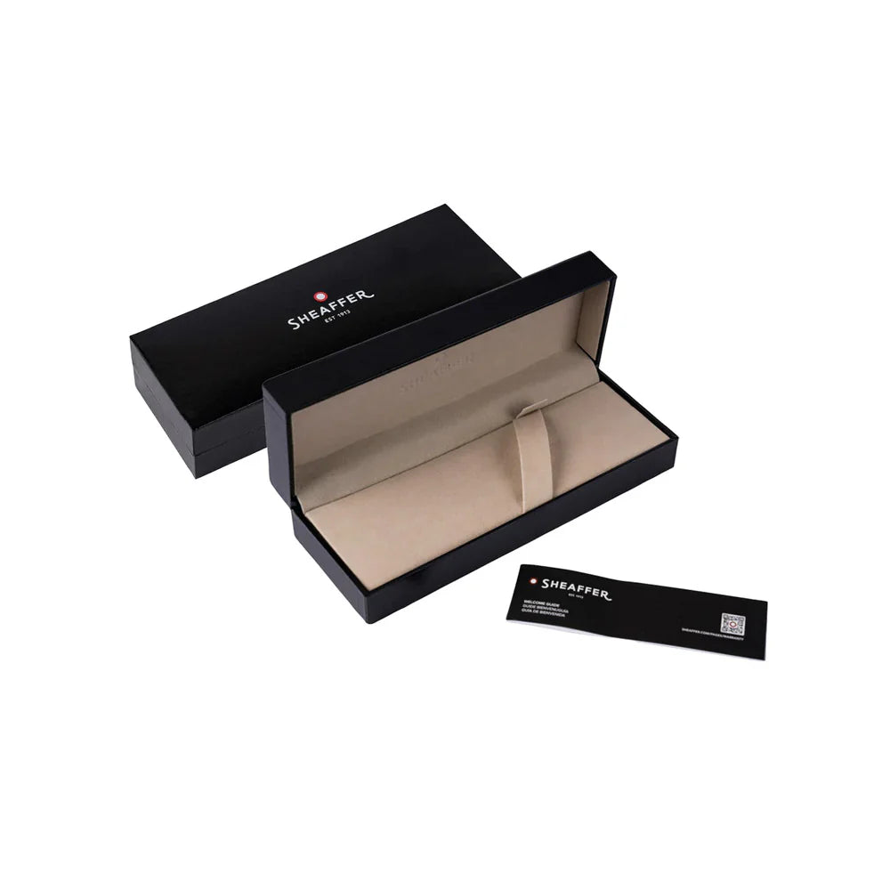 Sheaffer Gift 100 Glossy Blue Lacquer with Chrome-Plated Trim Rollerball Pen