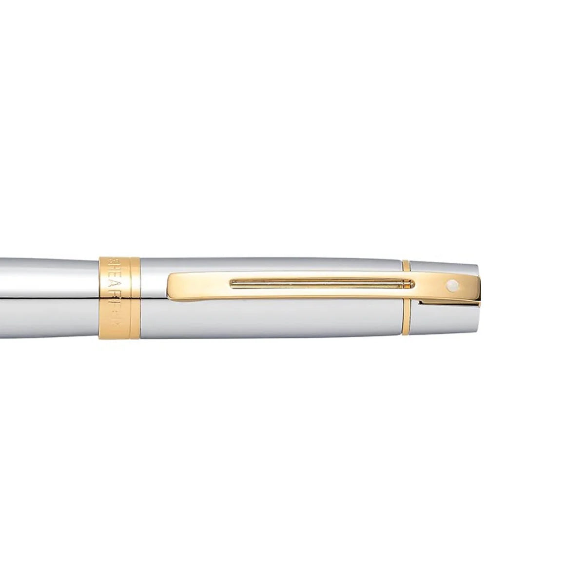 Sheaffer 300 Rollerball Pen Bright Chrome with Chrome Trim