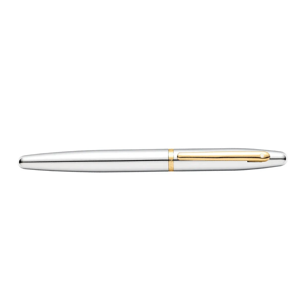 Sheaffer VFM Rollerball Pen Chrome With Gold Trim