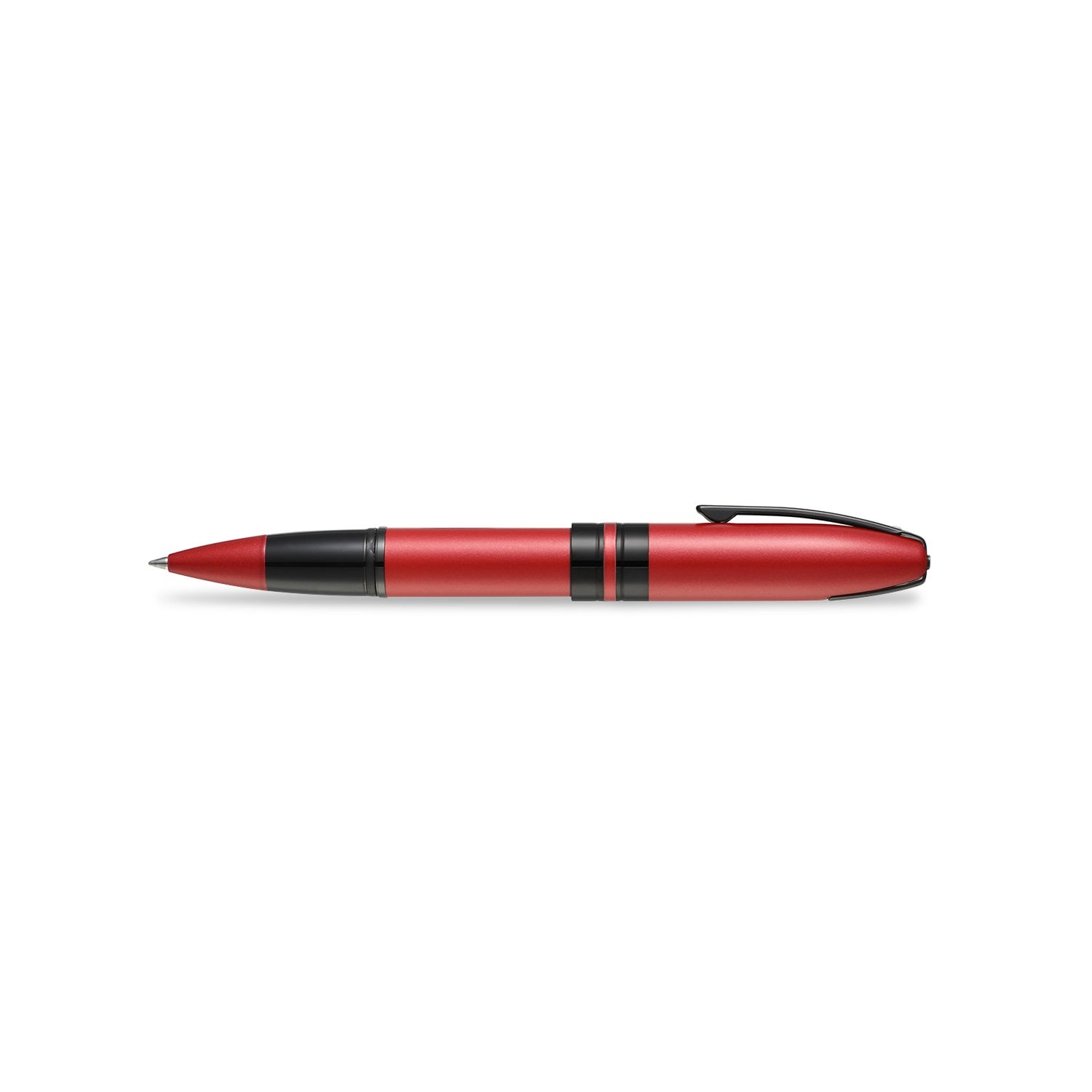 Sheaffer ICON Metallic Red Rollerball Pen With Gloss Black trim