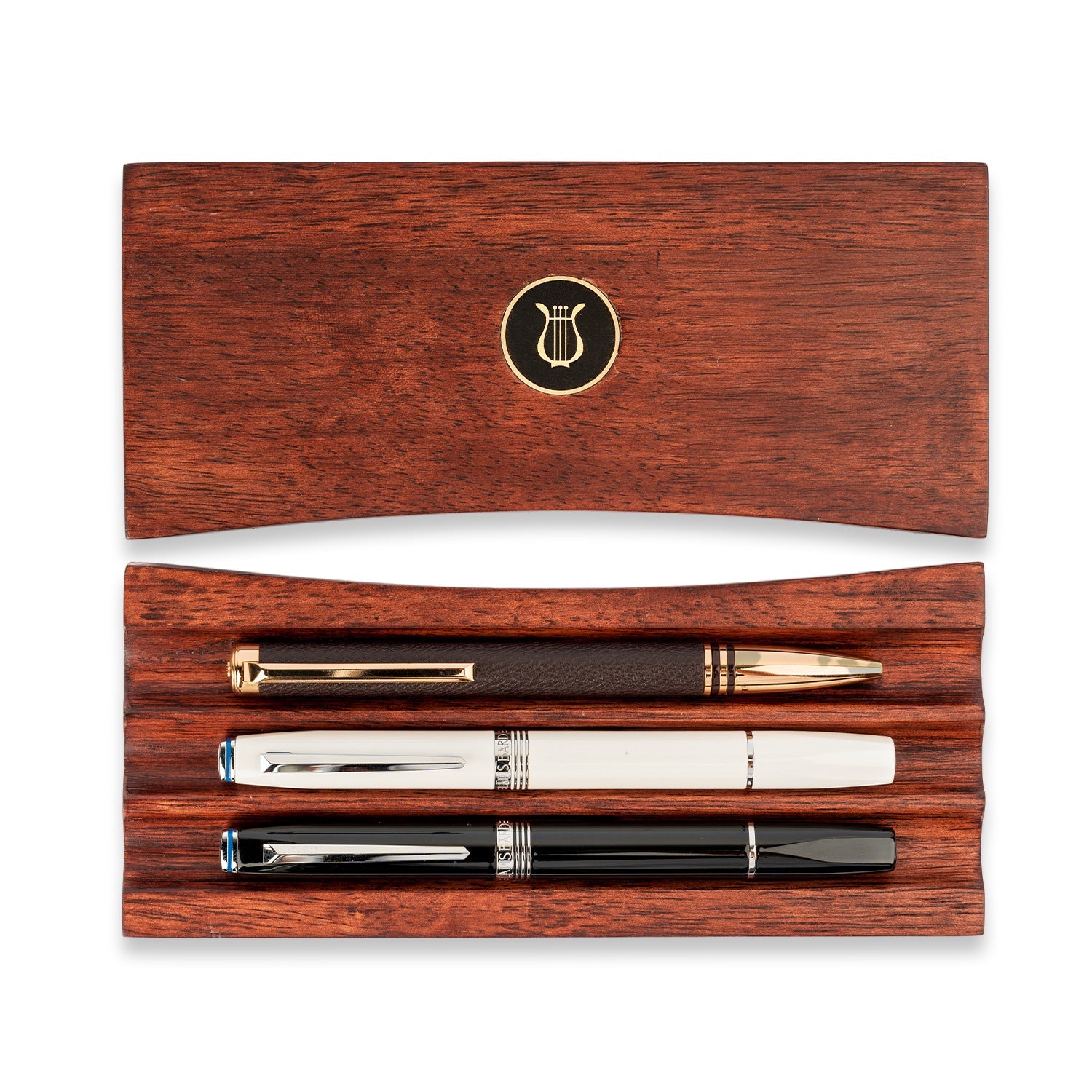 Lapis Bard Torque Hickory Ballpoint Pen