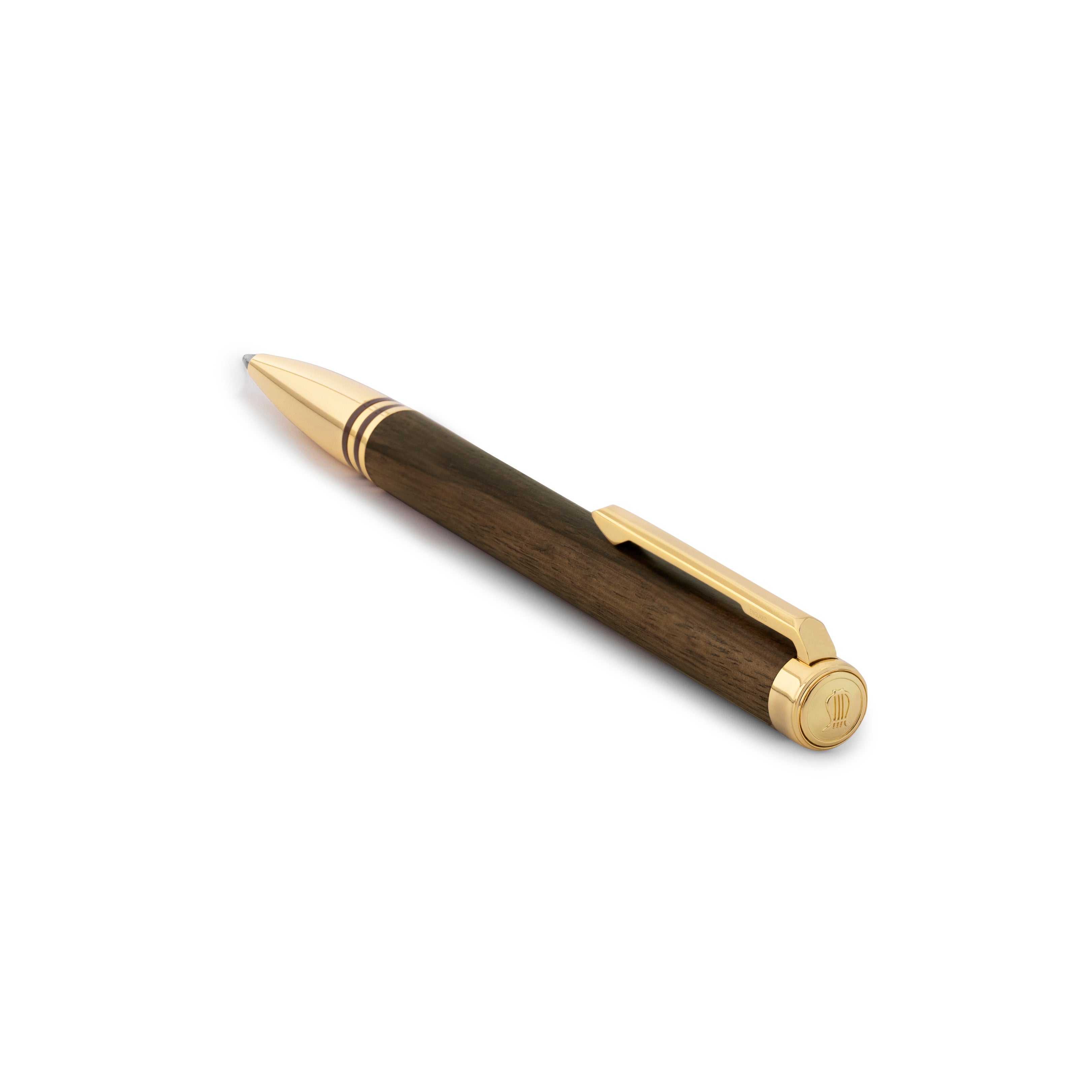 Lapis Bard Torque Hickory Ballpoint Pen