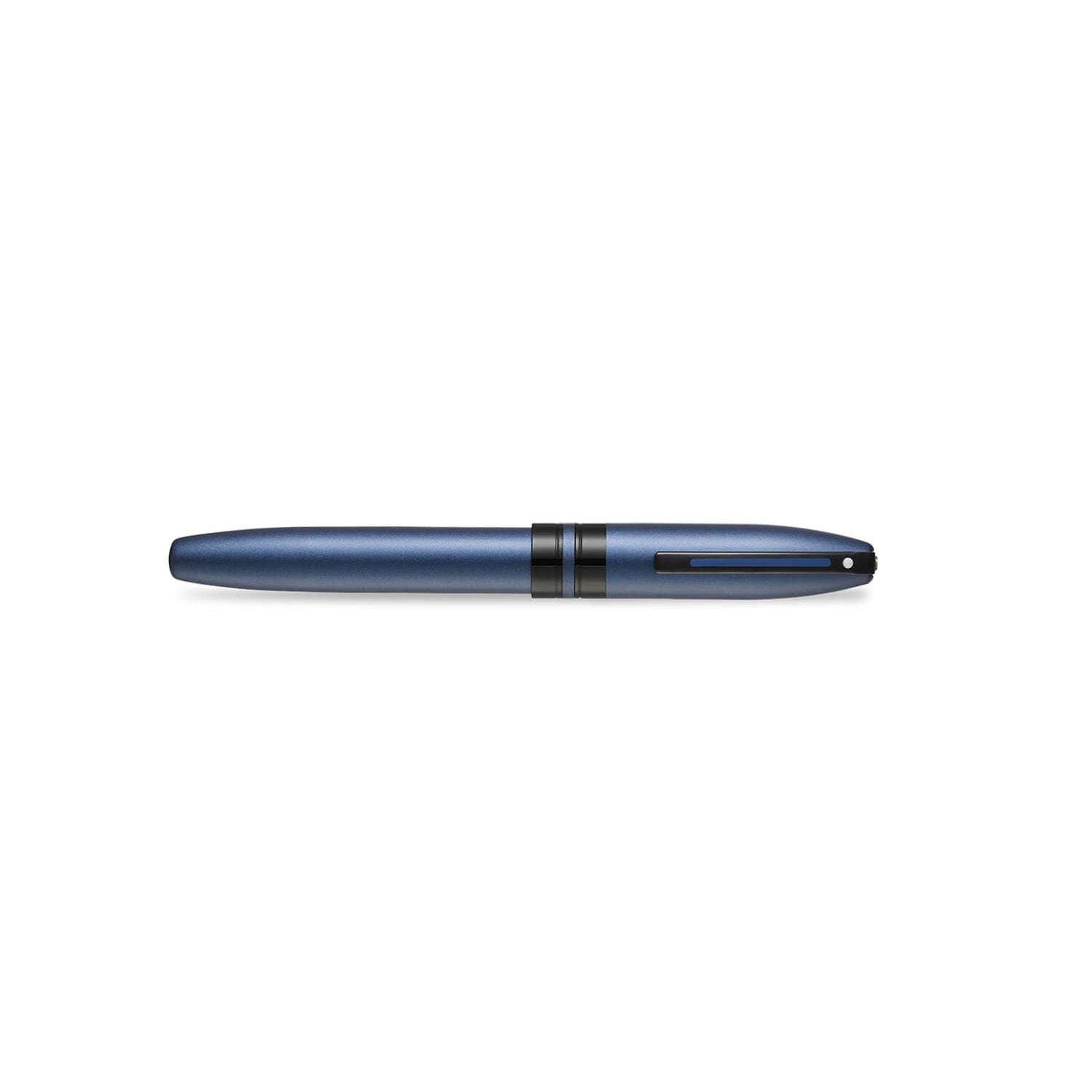 Sheaffer ICON Metalic Blue Rollerball Pen With Gloss Black Trim