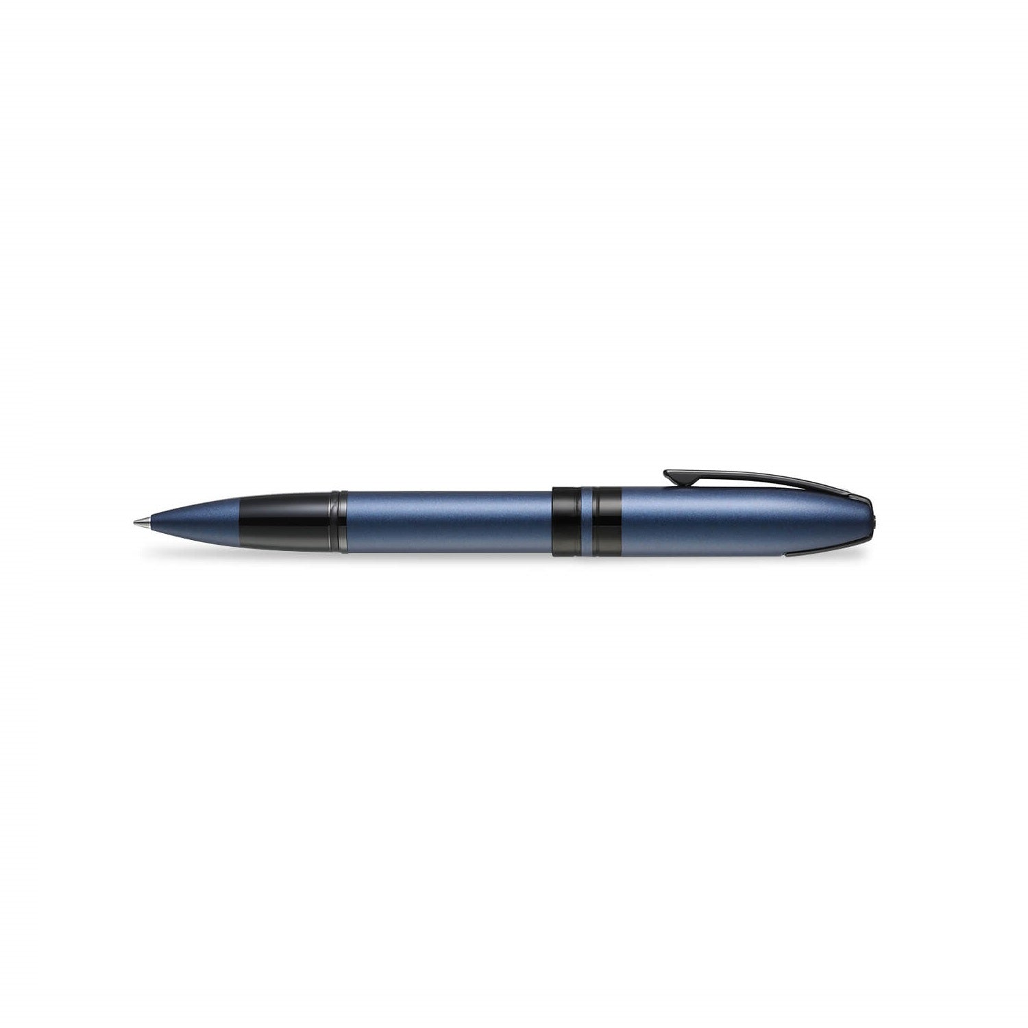 Sheaffer ICON Metalic Blue Rollerball Pen With Gloss Black Trim