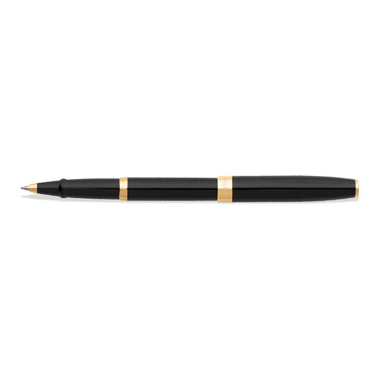 Sheaffer SAGARIS Gloss Black Rollerball Pen With Gold Tone Trim