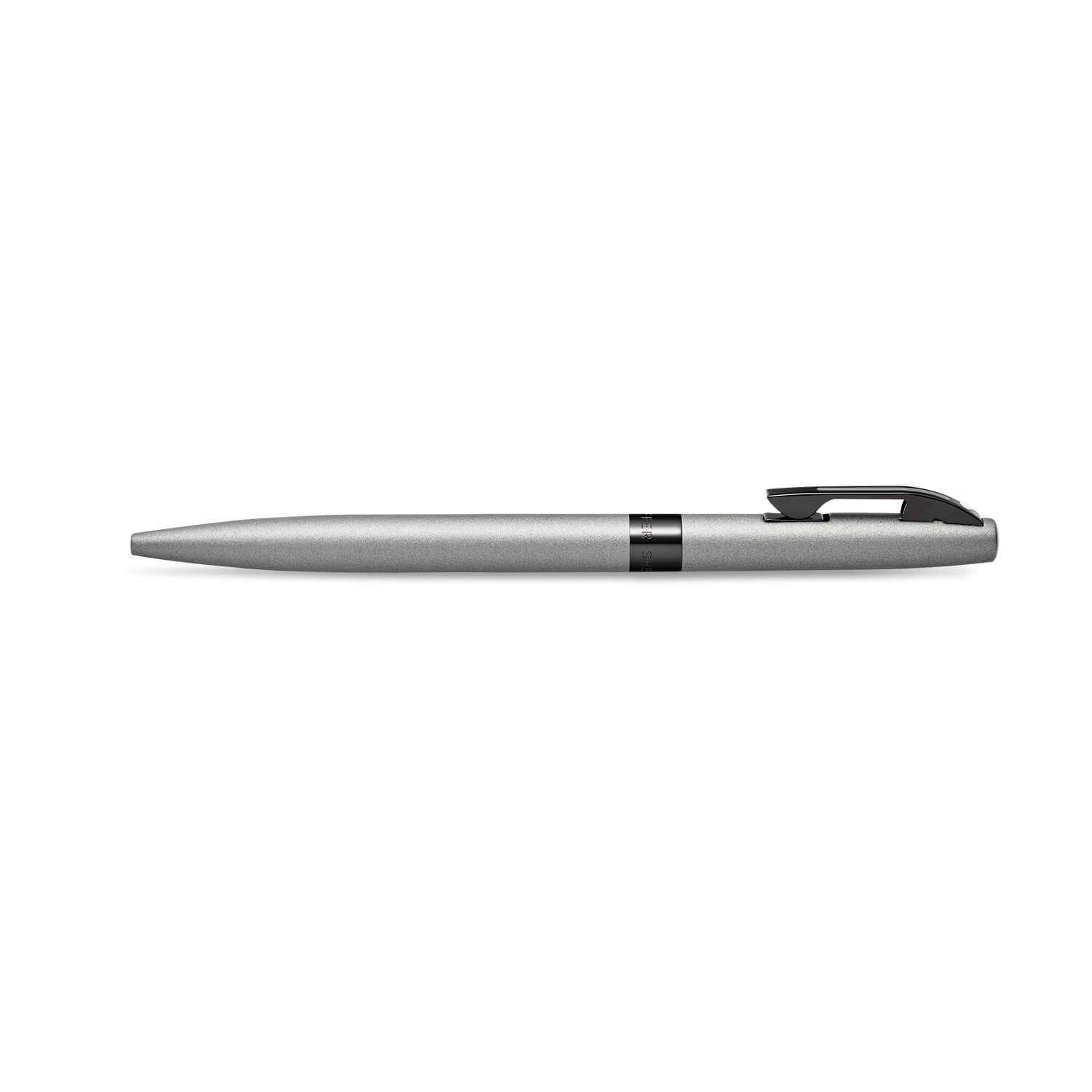Sheaffer REMINDER Matte Gray Ballpoint Pen With Black PVD Trim