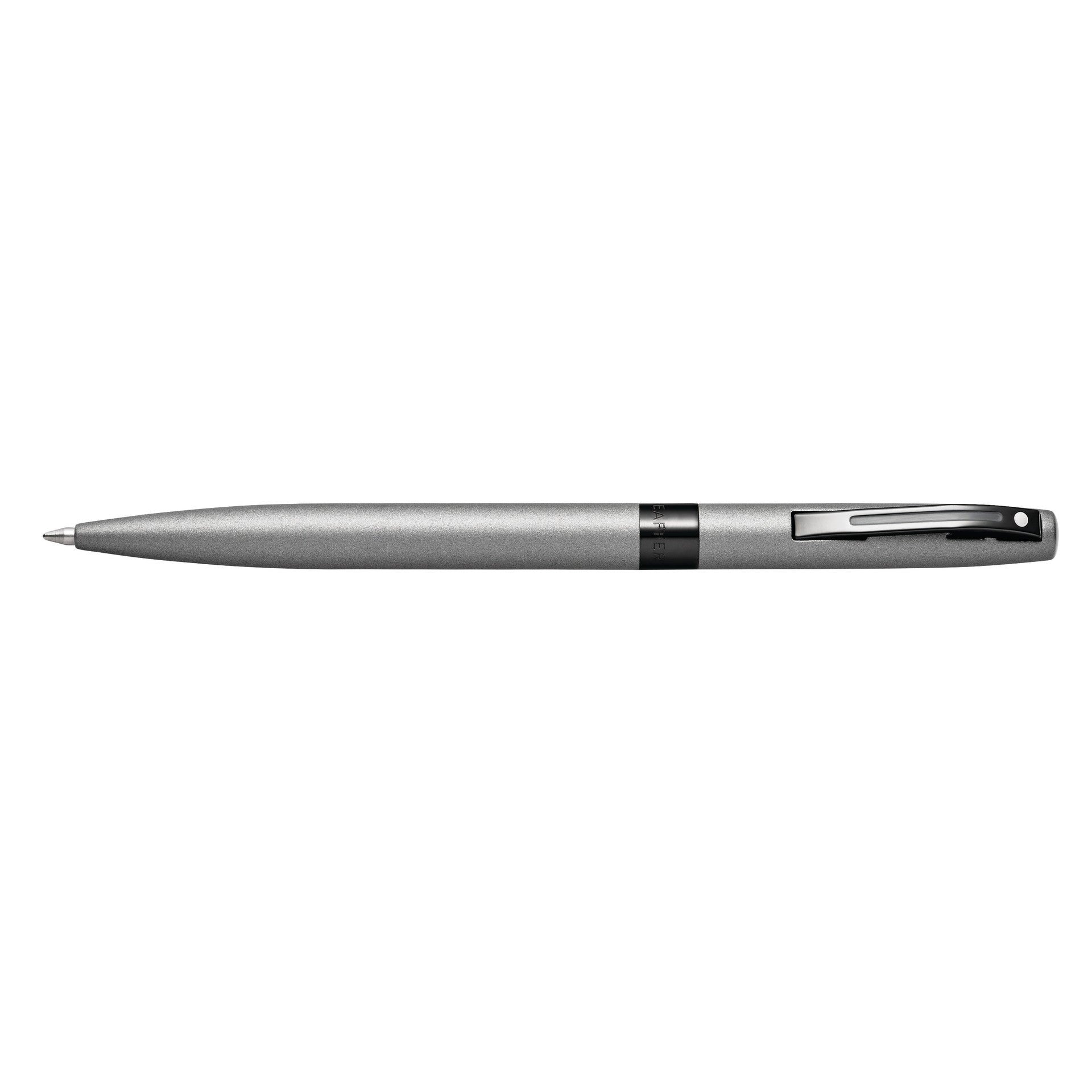 Sheaffer REMINDER Matte Gray Ballpoint Pen With Black PVD Trim