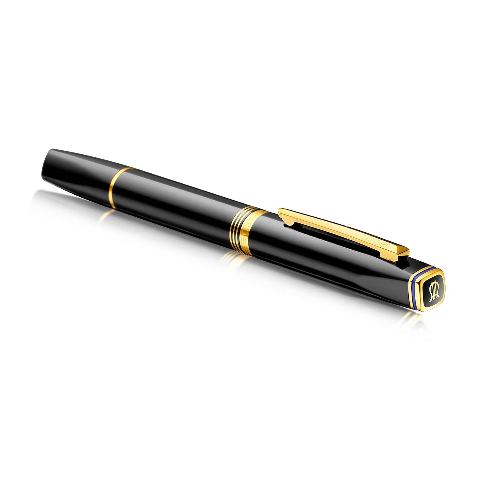 Lapis Bard Contemporary  Rollerball Pen with Timekeeper