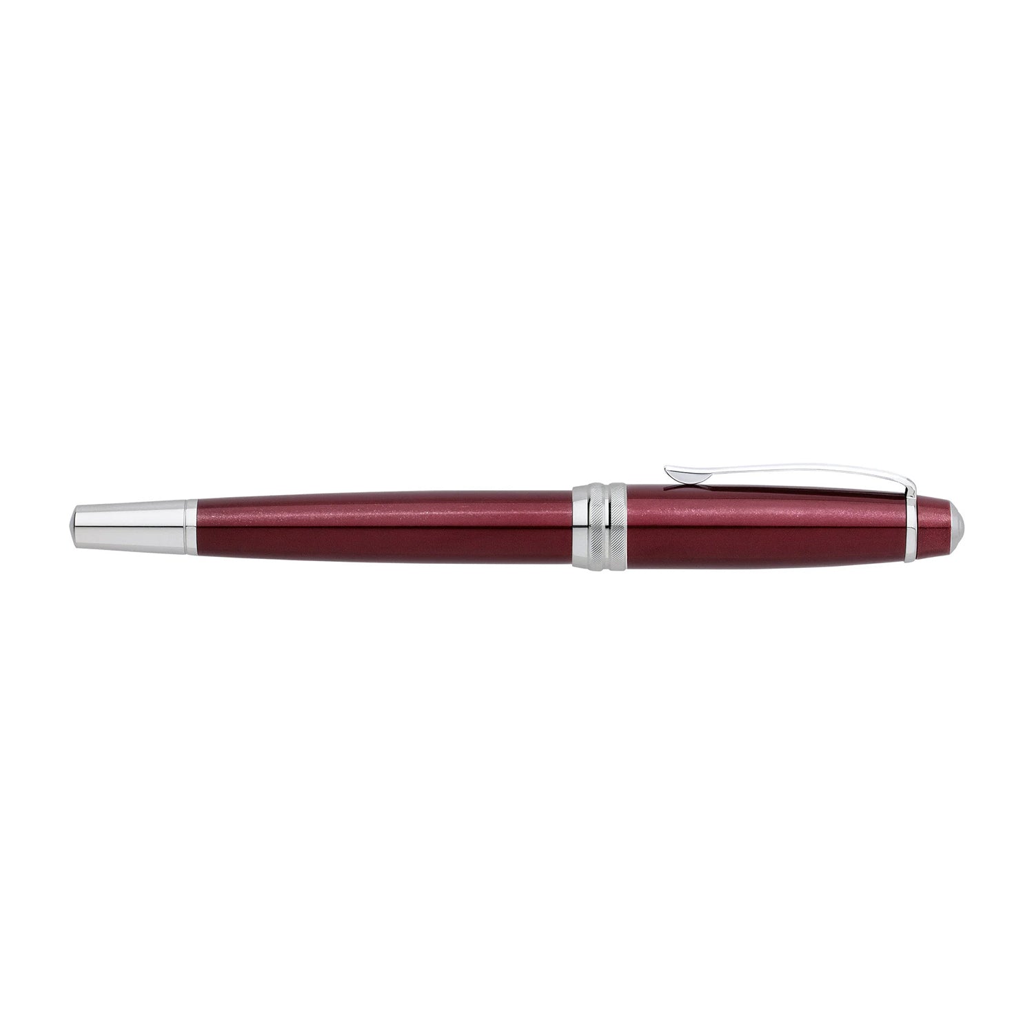 Cross Bailey Selectip Rollerball Pen Red Lacquer With Chrome Trim