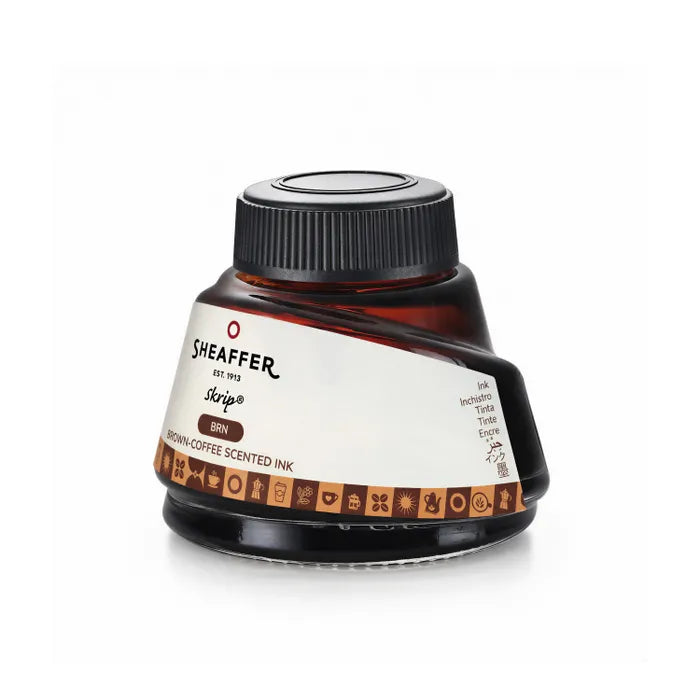 Sheaffer Skrip Coffee-Scented Ink Bottle (50 ml) - Coffee Brown