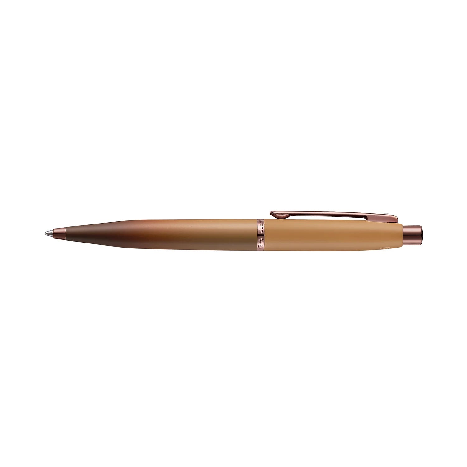 Sheaffer Gift Set ft. Coffee Edition VFM Ballpoint Pen with Regal Brown PVD Trims and Small Notebook