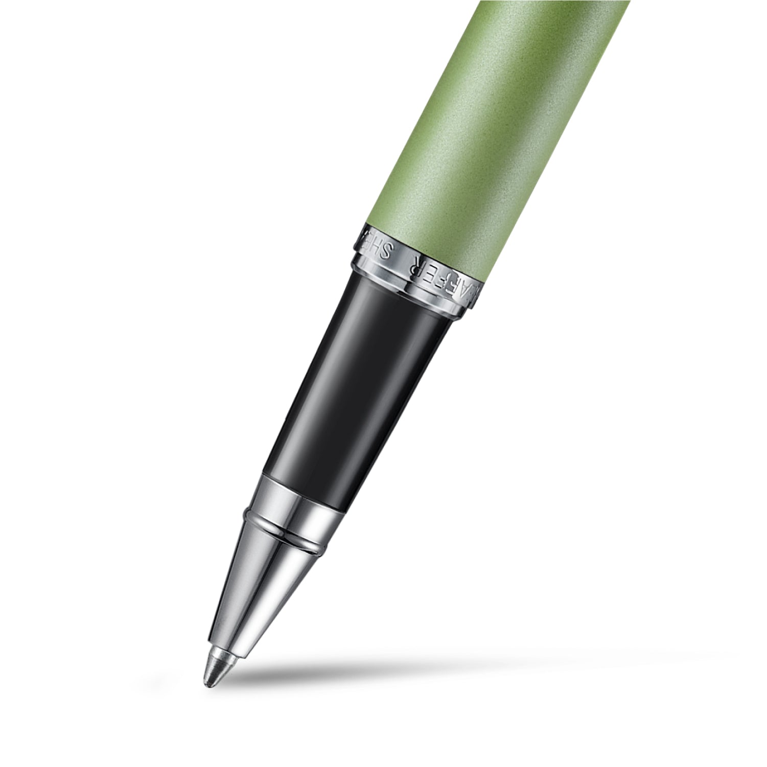 Sheaffer VFM Matcha Edition Green Ombre Gradient Rollerball Pen with Chrome-plated Trims