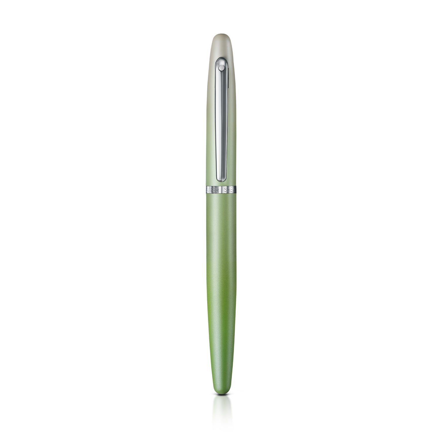 Sheaffer VFM Matcha Edition Green Ombre Gradient Rollerball Pen with Chrome-plated Trims