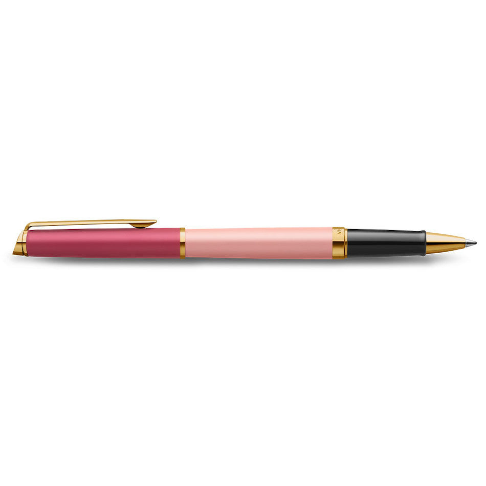 Waterman Hemisphere Rollerball Pen Pink with Gold Trim