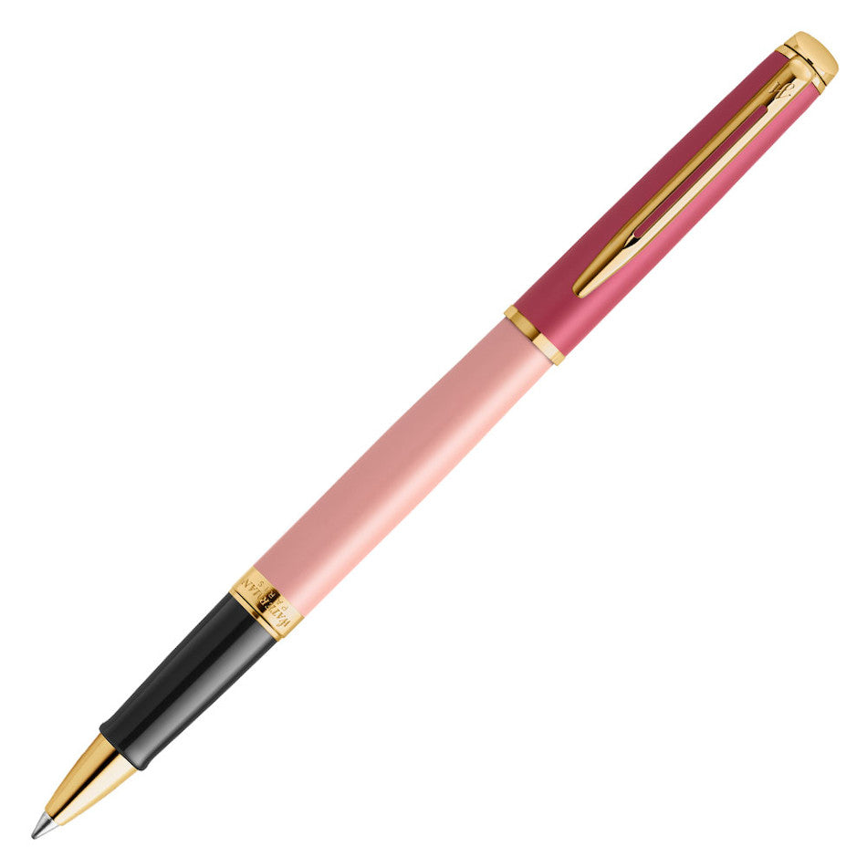 Waterman Hemisphere Rollerball Pen Pink with Gold Trim